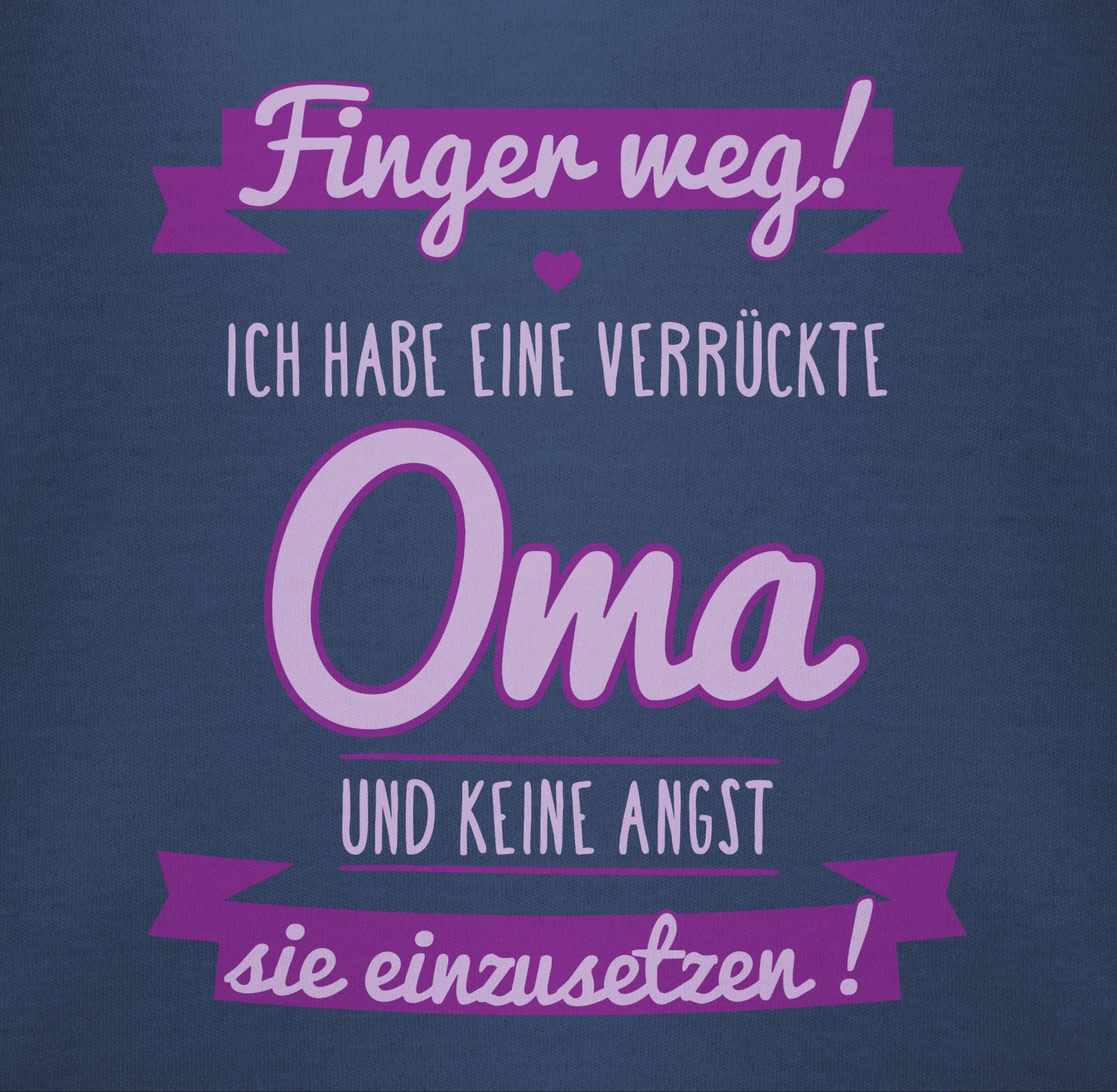 Shirtracer Shirtbody Ich Habe eine verrückte Oma-lila Sprüche Baby