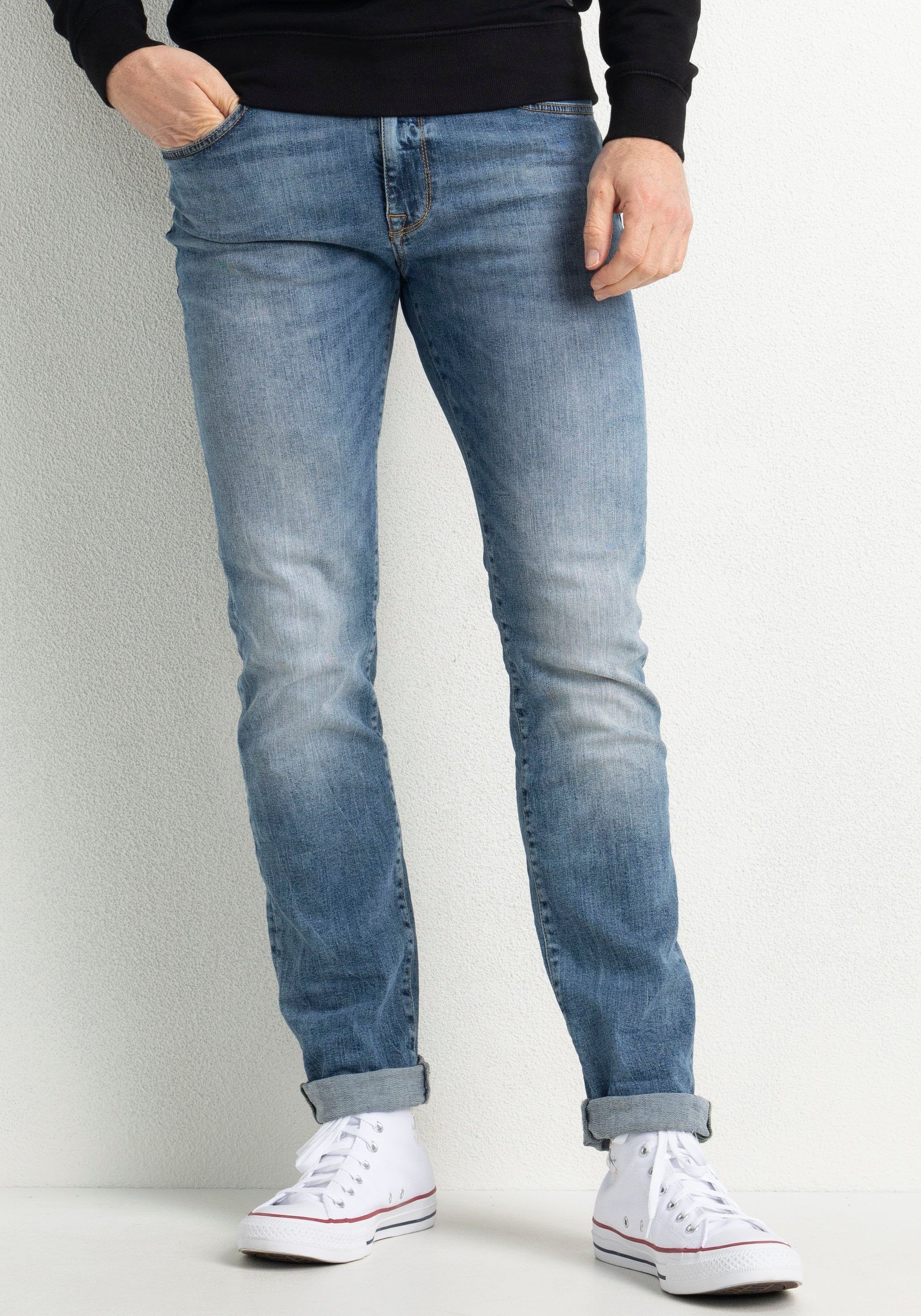 Petrol Industries Slim-fit-Jeans SEAHAM-FUTUREPROOF. Reduzierter Preis € 39,89. Unverbindliche Preisempfehlung € 69,99