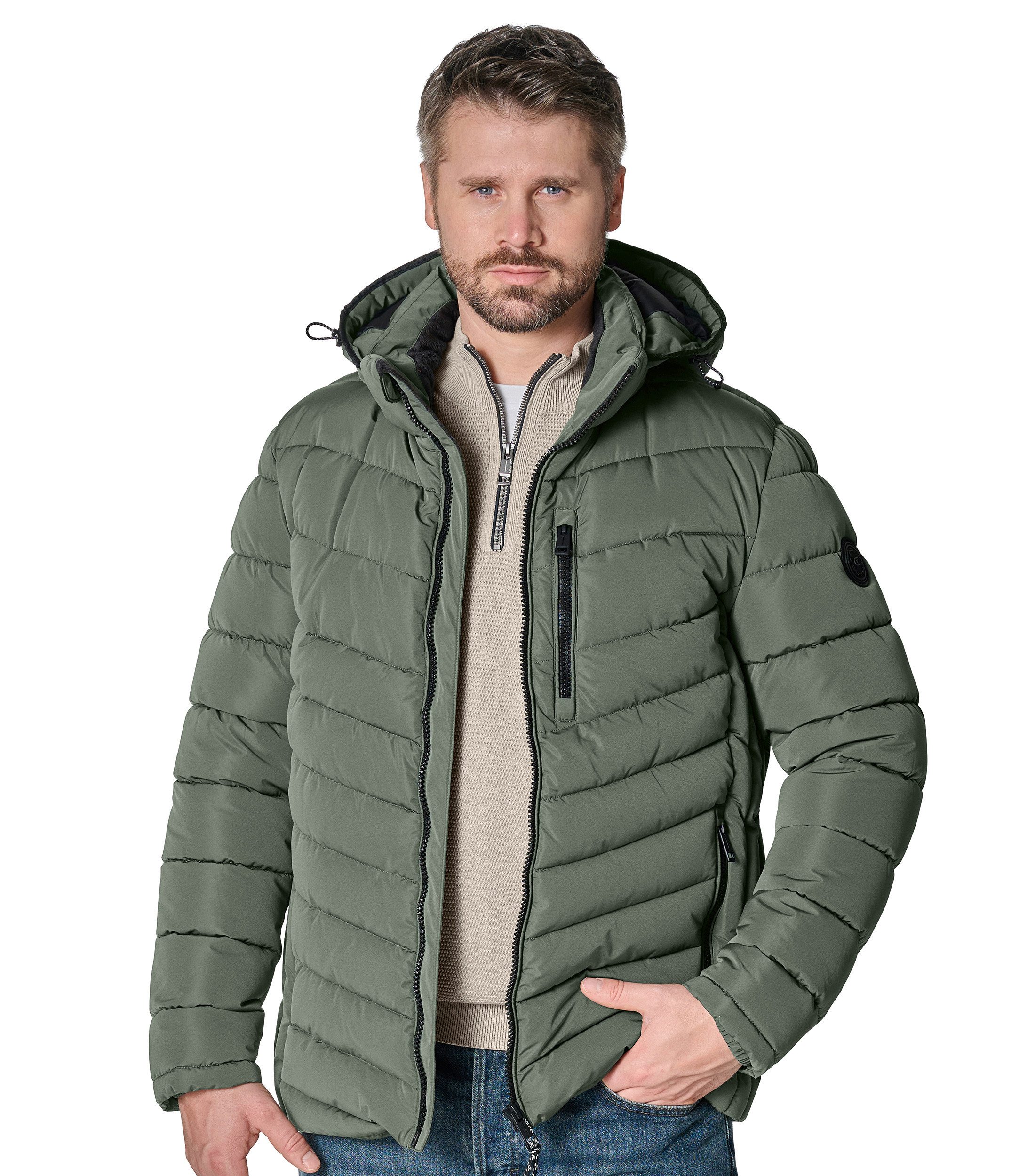 CASAMODA Steppjacke mit Kapuze / Winterjacke