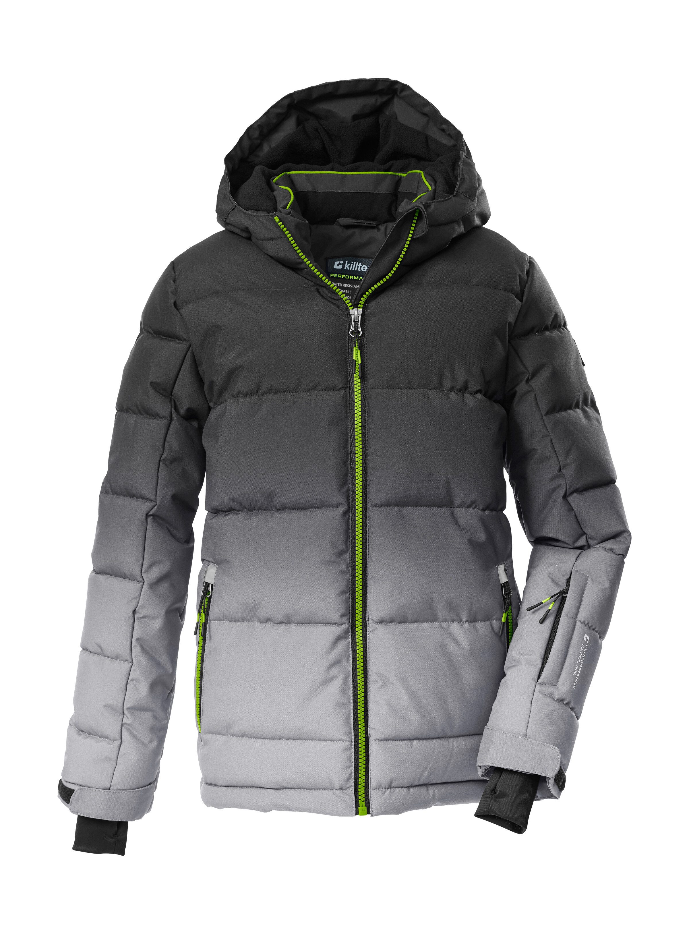 Killtec Skijacke KSW 382 BYS SKI QLTD JCKT Wasserabweisende, winddichte Winterjacke mit regulierbarer Kapuze