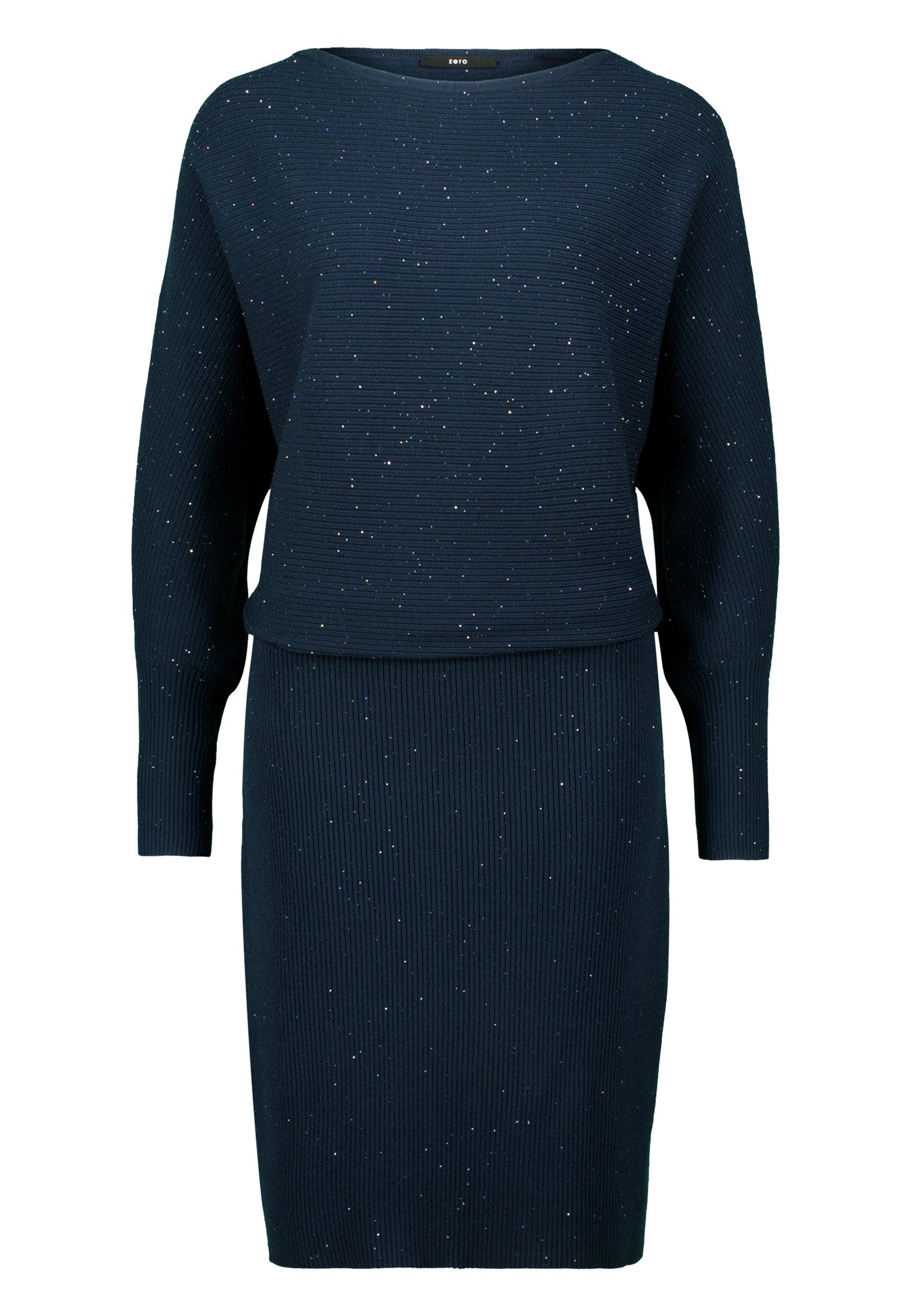 Zero Strickkleid Damen mit Pailletten Pailletten