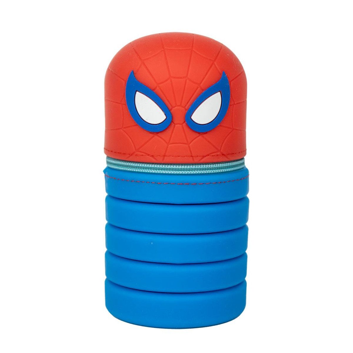 Spiderman Federmäppchen 3D Federmäppchen Silikon Mäppchen für Kinder