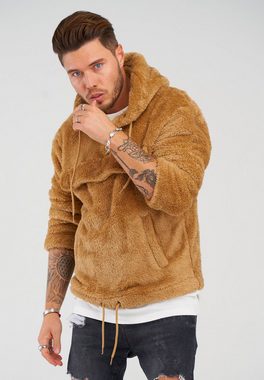 behype Fleeceshirt POCKET aus weichem Teddyfleece