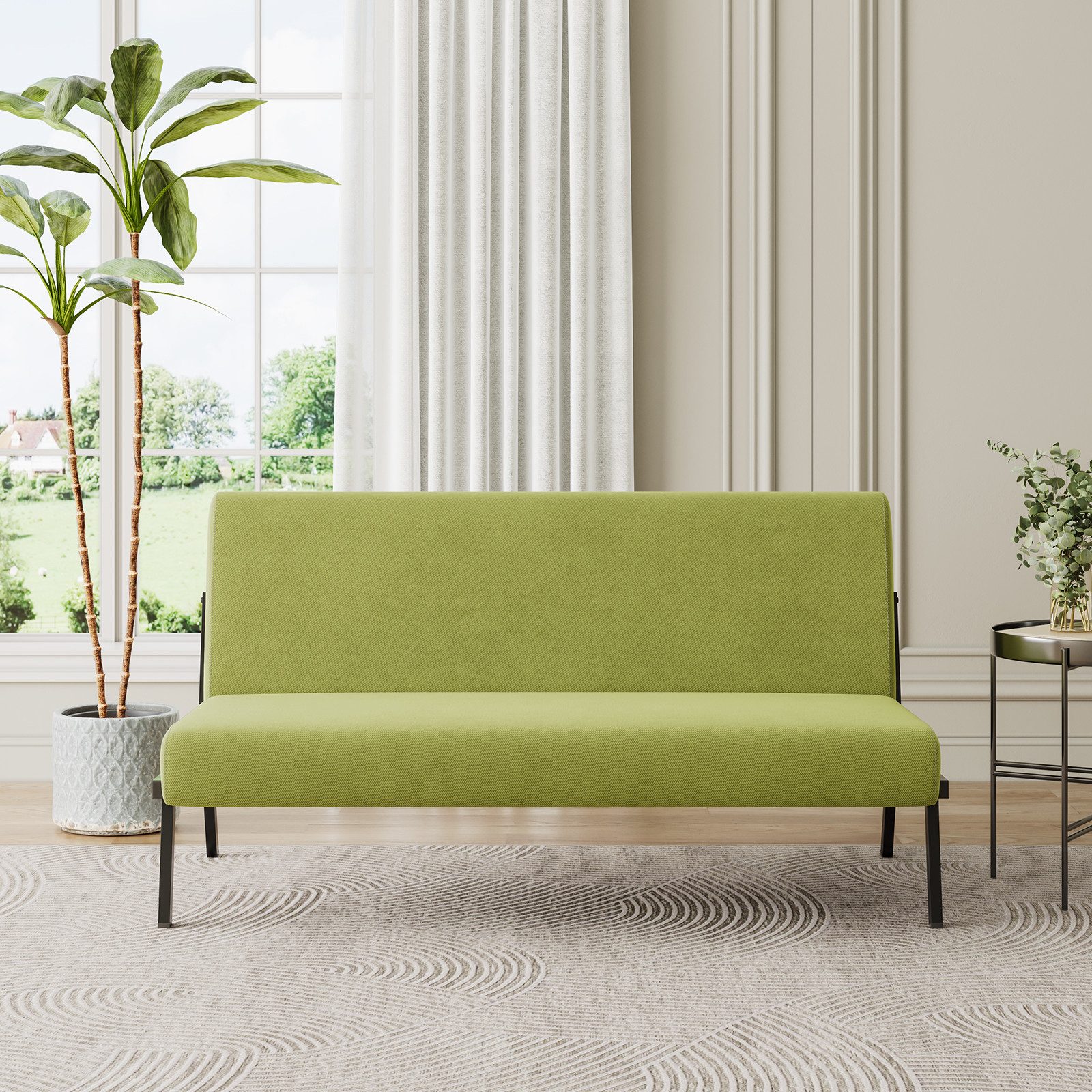 OUNUO Sofa 2 Sitzer Couch mit günstig online kaufen