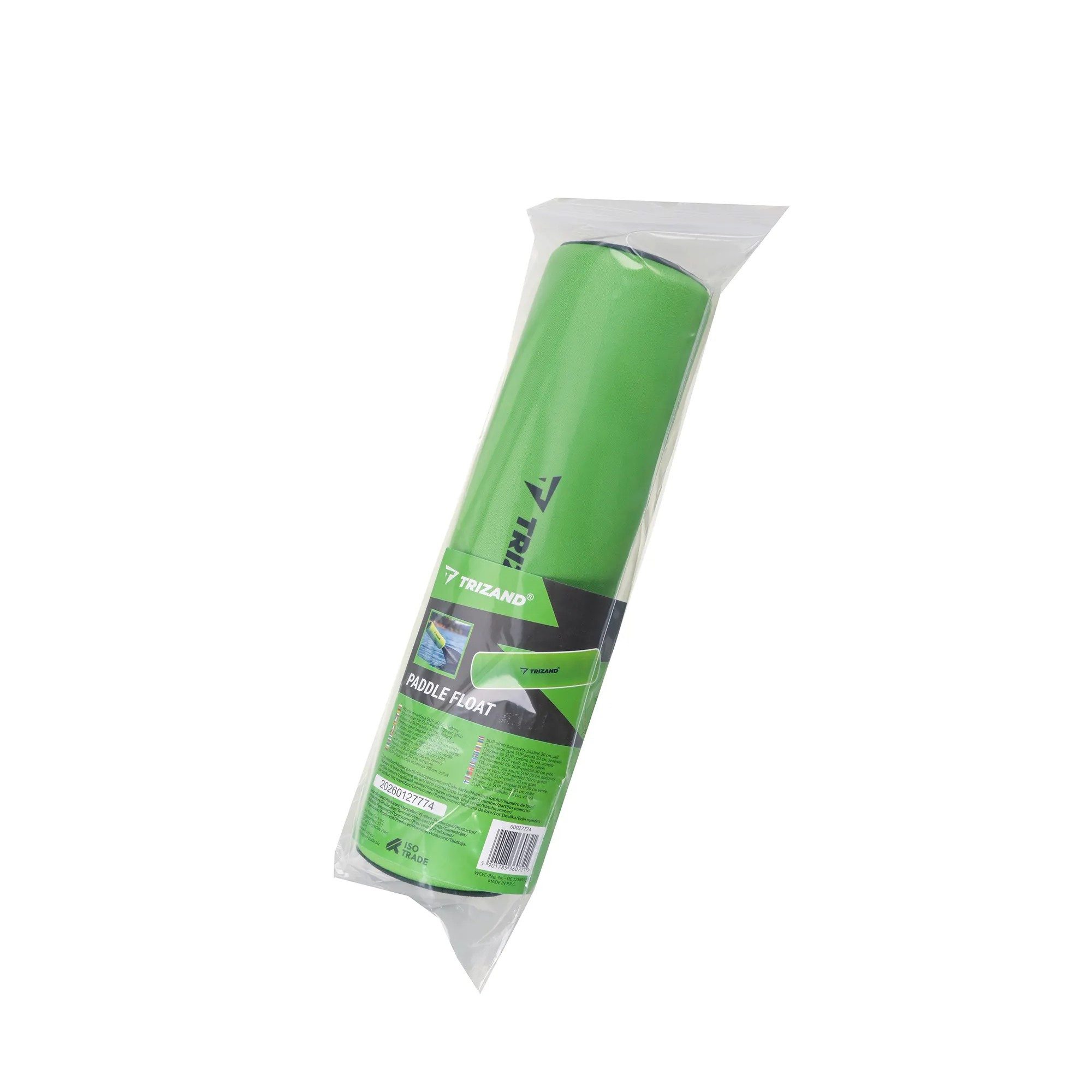 Trizand Paddelschwimmer Paddelboje Auftriebskoerper SUP-Paddel, (Spar-Set, 1-St., 30 x 8 cm schwimmfähig), schwimmfähig, NBR-Schaum, leicht, Klettband