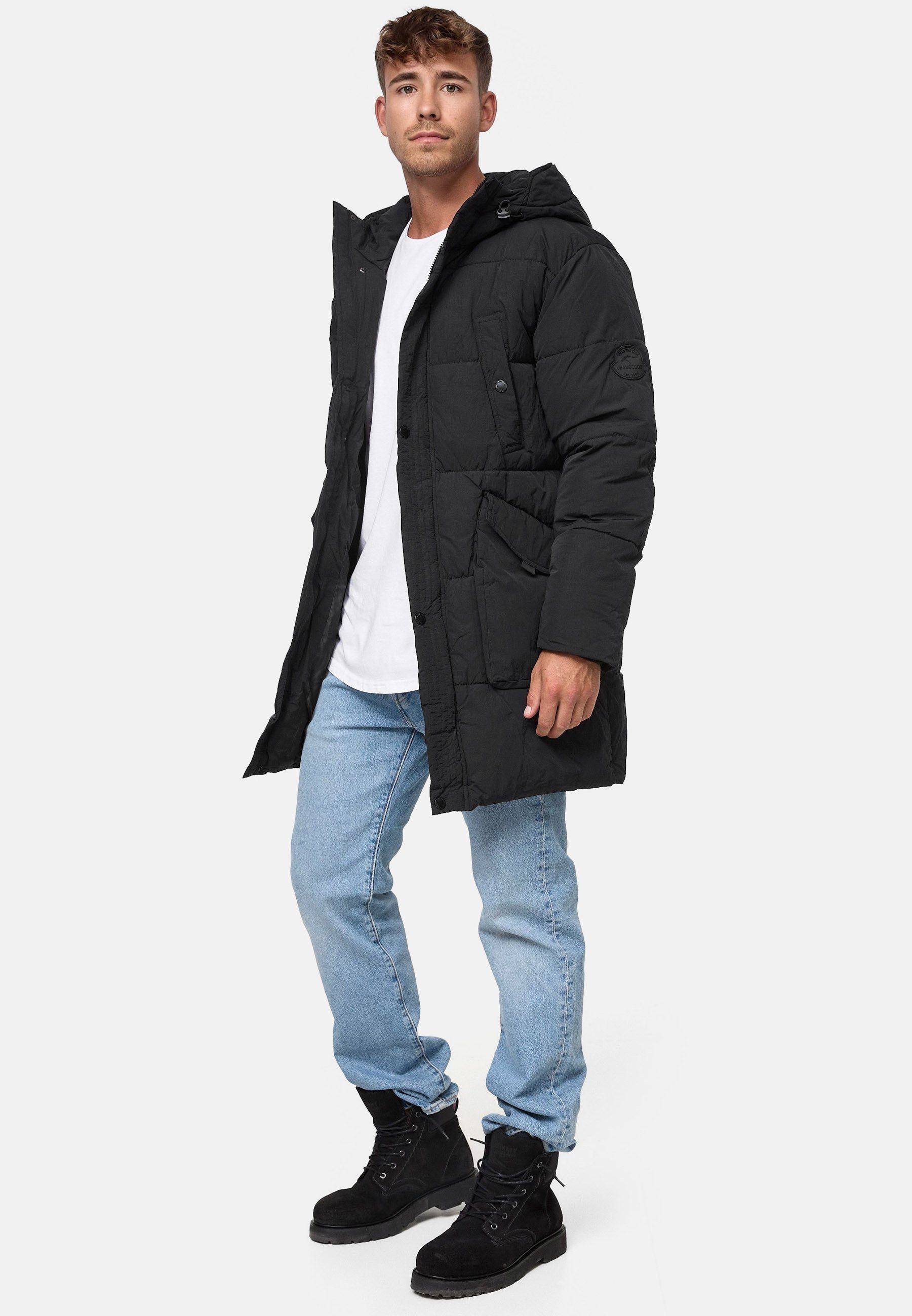 Winterjacke Indicode Black Dexter