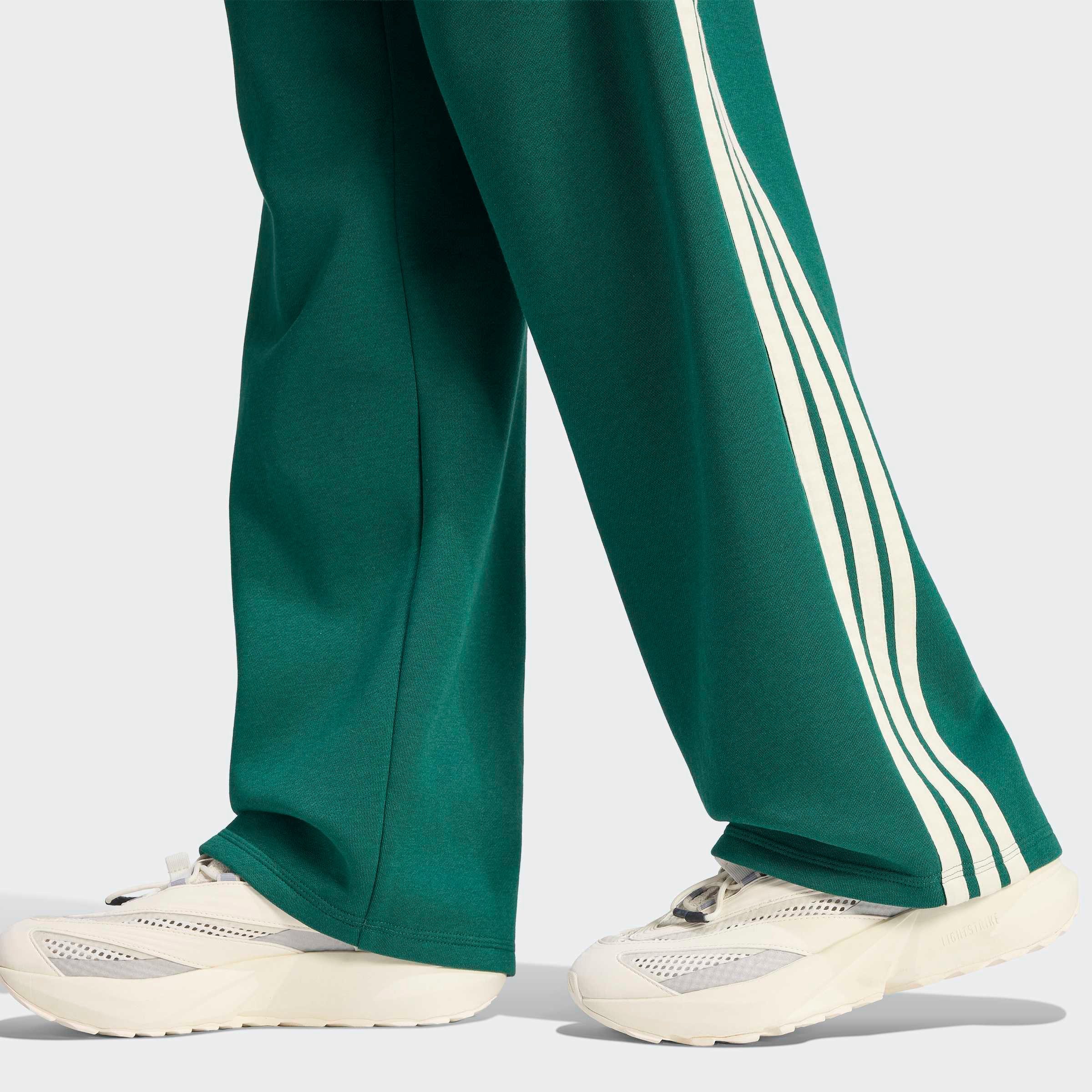 adidas Sportswear Sporthose ESSENTIALS 3-STREIFEN OPEN-HEM FRENCH TERRY