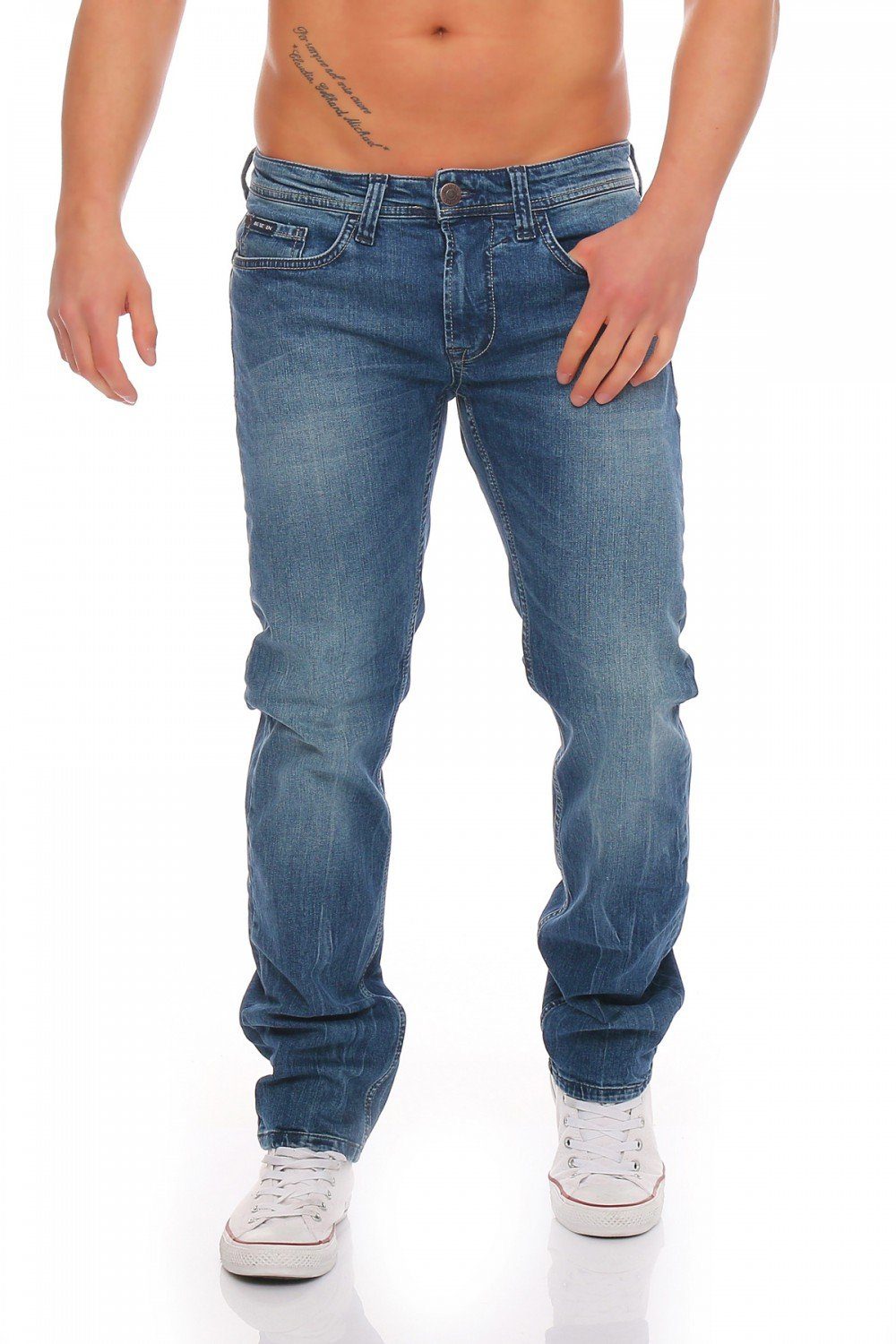 Big Seven Regular-fit-Jeans Big Seven Jake Montana Regular Fit Herren Jeans Hose