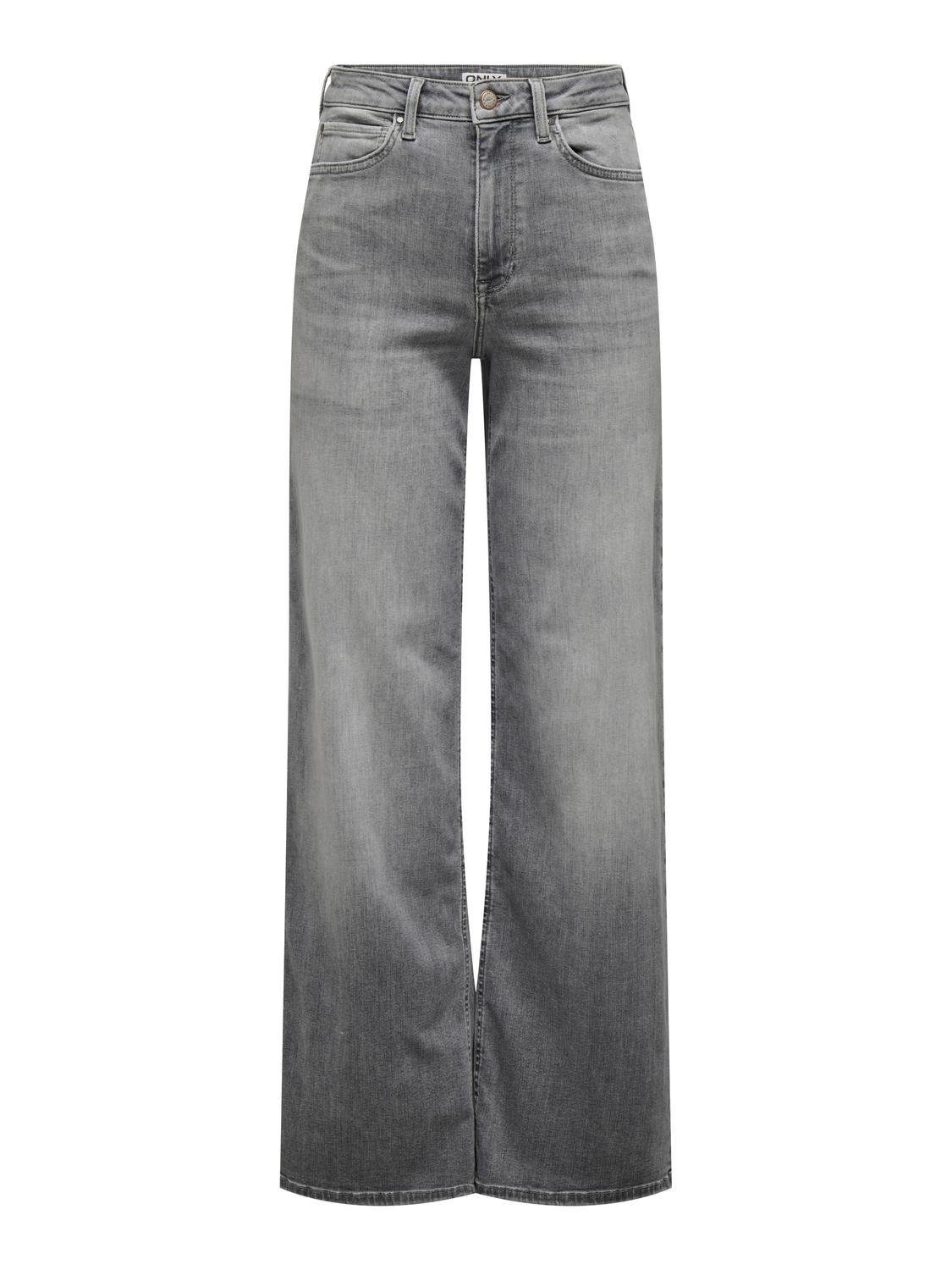 High-waist-Jeans ONLMADISON BLUSH HW WID DNM REA0938 NOOS