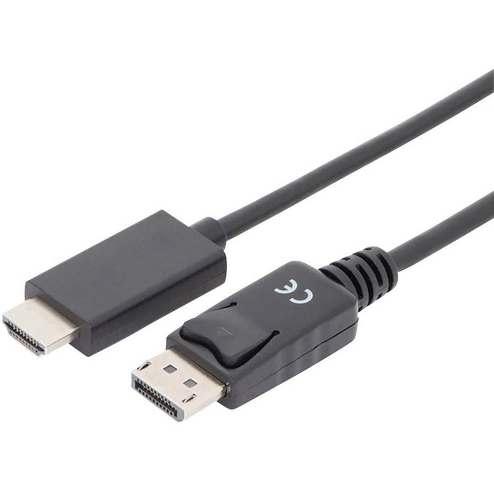 DisplayPort Adapterkabel, DP - HDMI Typ A, 1m, HDMI-Kabel