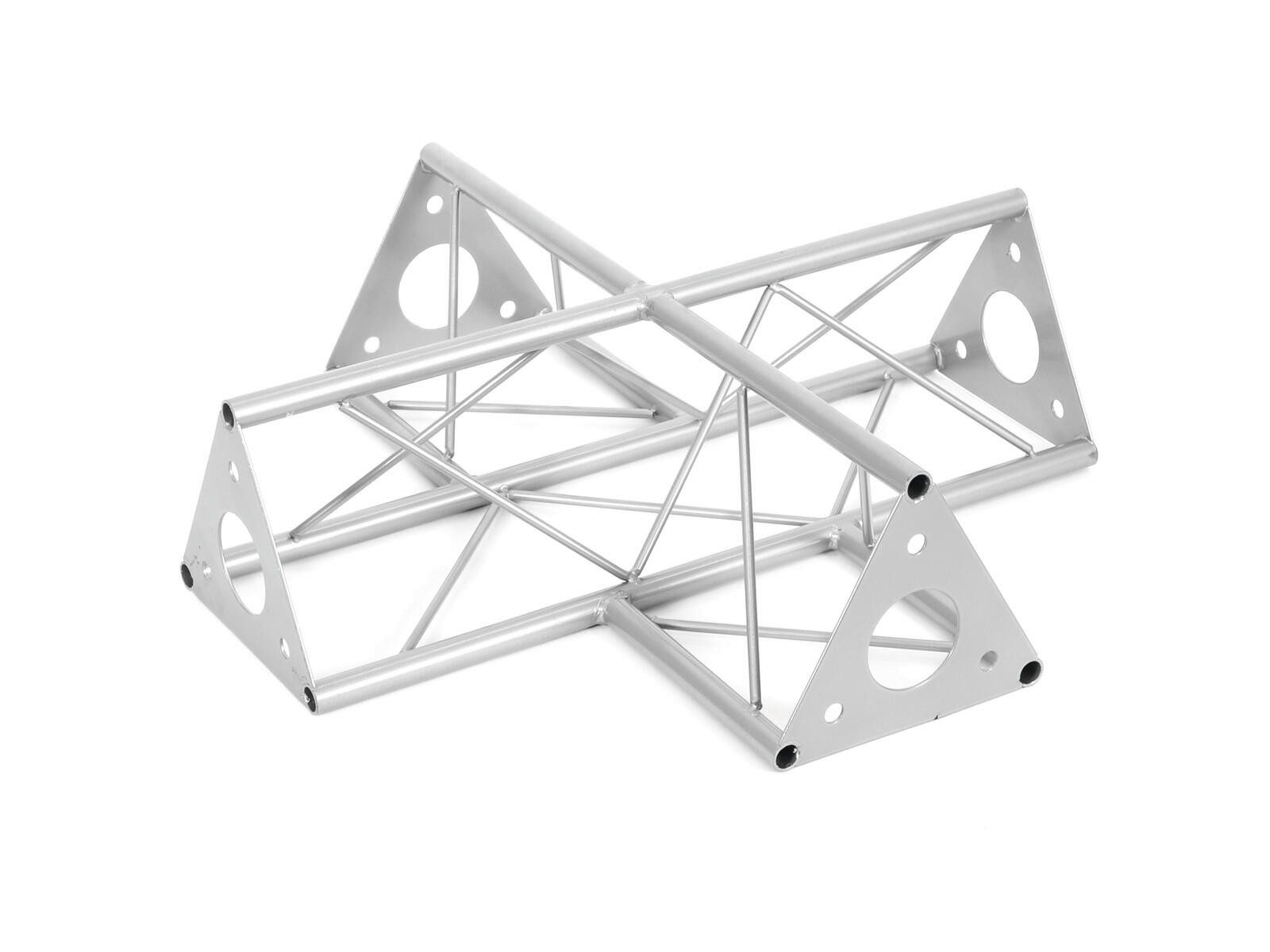 DECOTRUSS Rahmentraverse DECOTRUSS SAC-41 Kreuzung 4-Weg silber