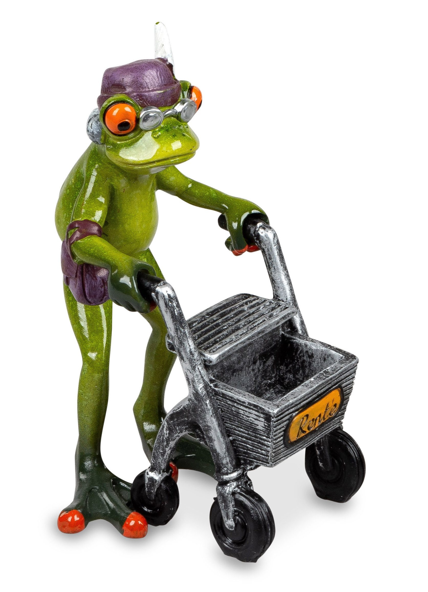 formano Dekofigur Frosch Rentner oder Rentnerin aus Froschhausen günstig online kaufen