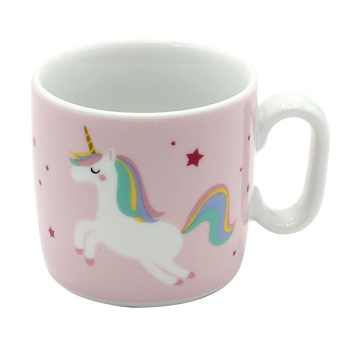 Tasse Kinder-Becher / Tasse mit Henkel und Spruch / H / Ø 6,8 x 7,4 cm