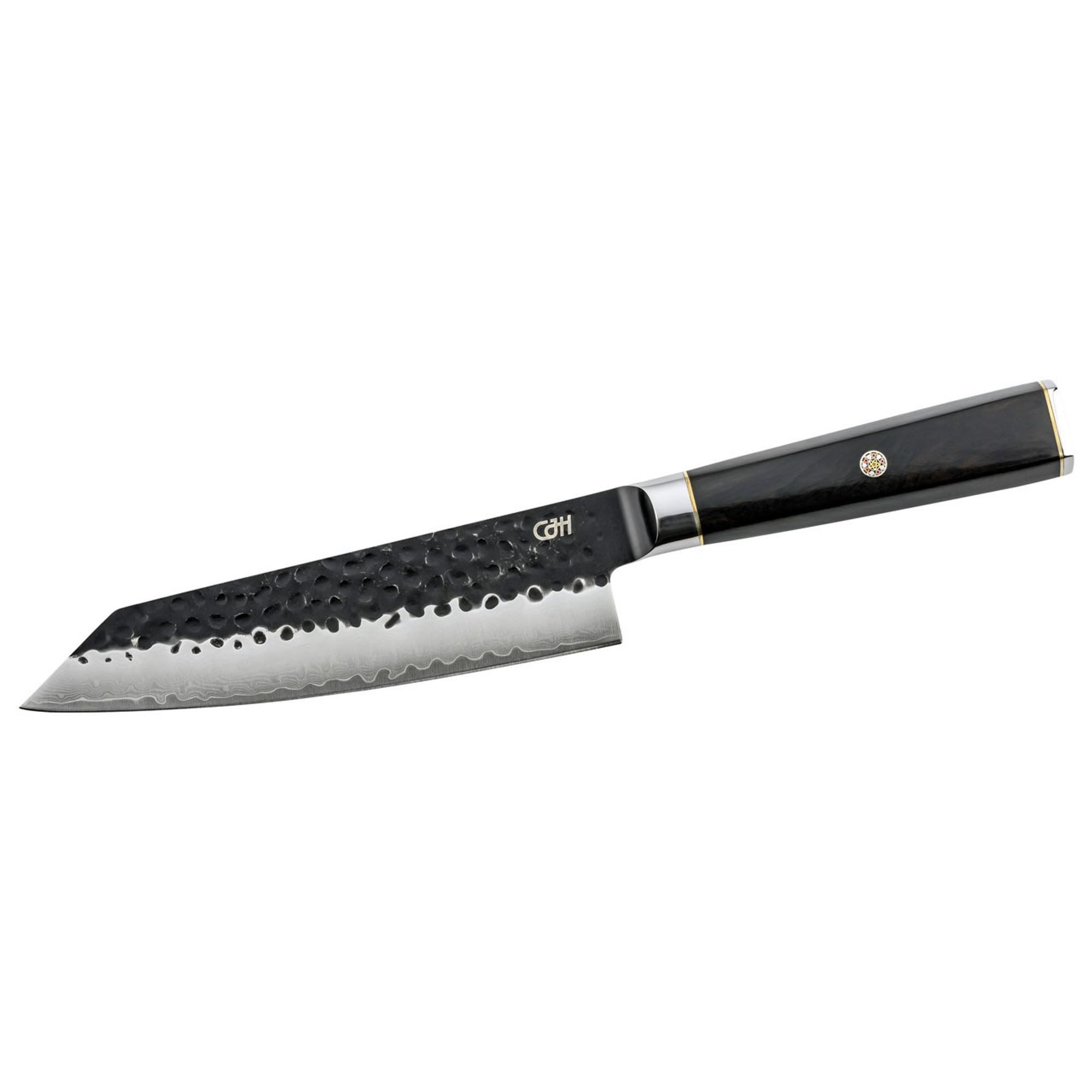 Herbertz Universalküchenmesser CJH Kiritsuke-Messer, 67-Lagen Damast, Ebenholz 10000602