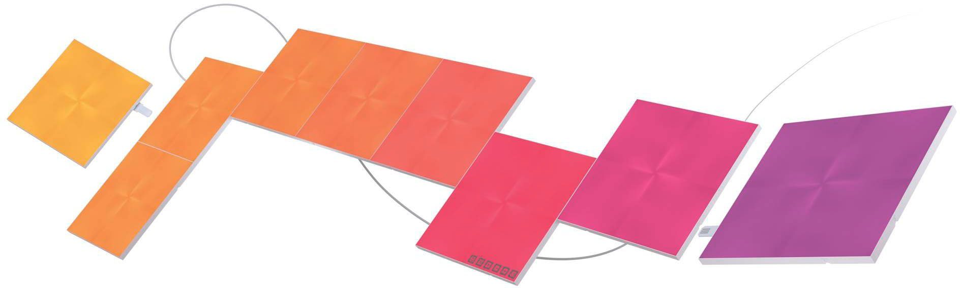 nanoleaf LED fest Canvas, Dimmfunktion, Panel Farbwechsler LED integriert