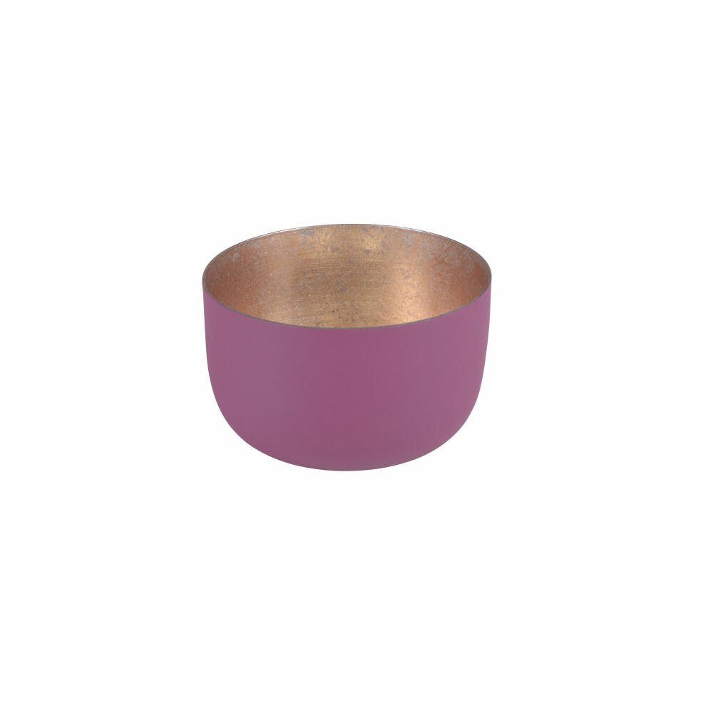 Windlicht Madras S Burgundy / Gold 5 cm