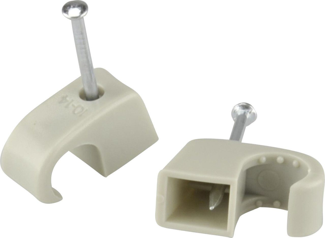 UNITEC Nagelschelle Expressschelle 10-14mm grau 75x