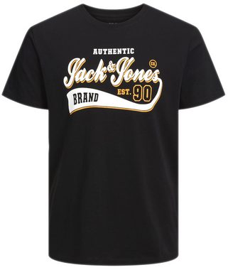 Jack & Jones Plus Print-Shirt (2er-Pack) Big Size Oversize T-Shirt im Doppelpack
