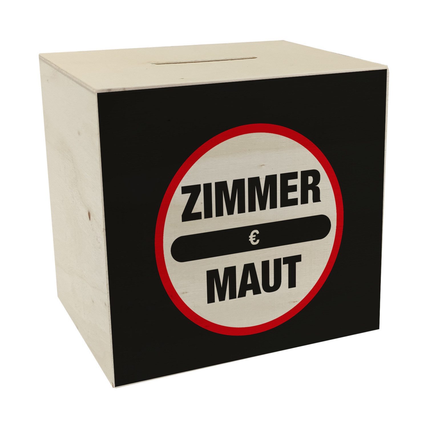 Spardose Zimmer Maut Spardose aus Holz
