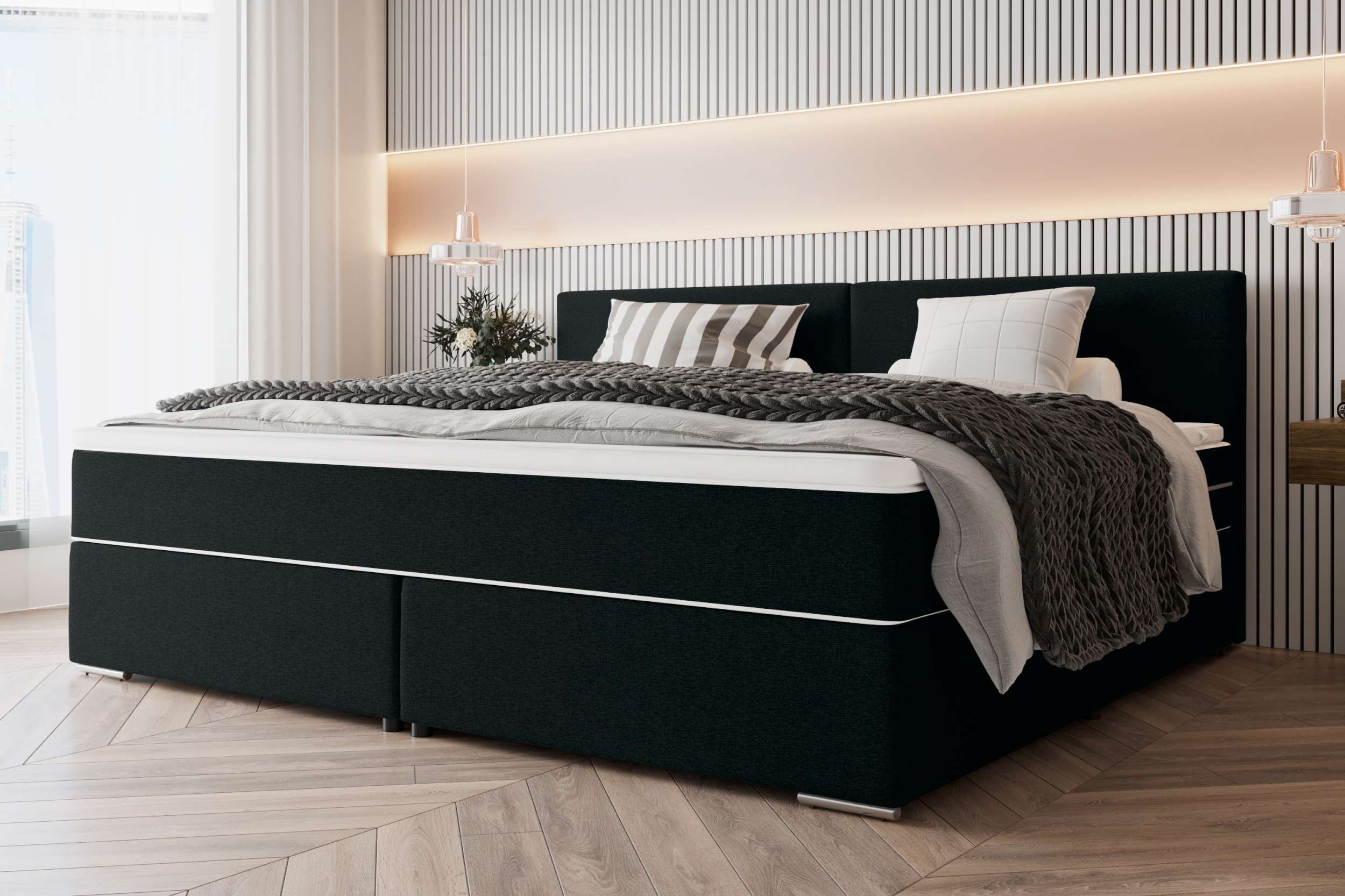 99rooms Boxspringbett Phönix Familienbett (Schlafzimmerbett, Bett), günstig online kaufen
