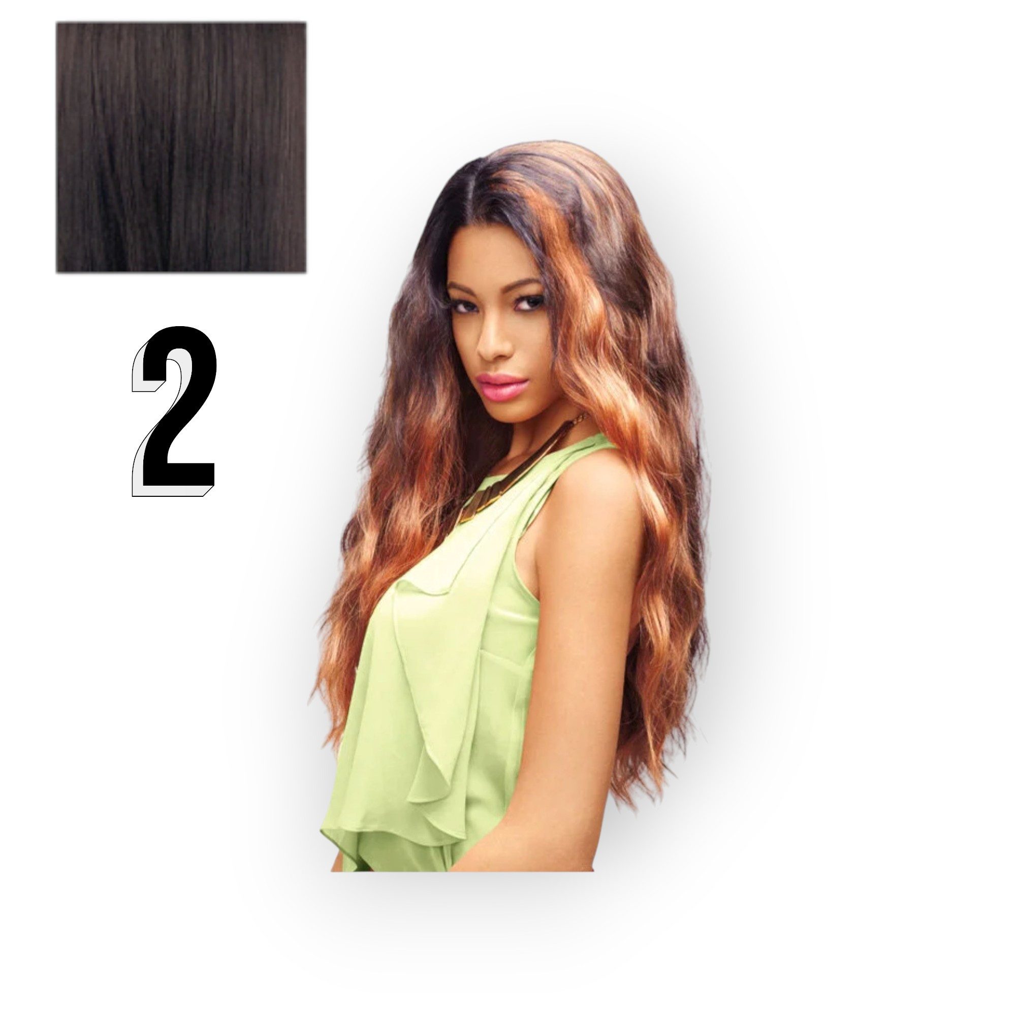 Sleek Kunsthaarperücke Sleek India Synthetic Lace Front Wig 28'