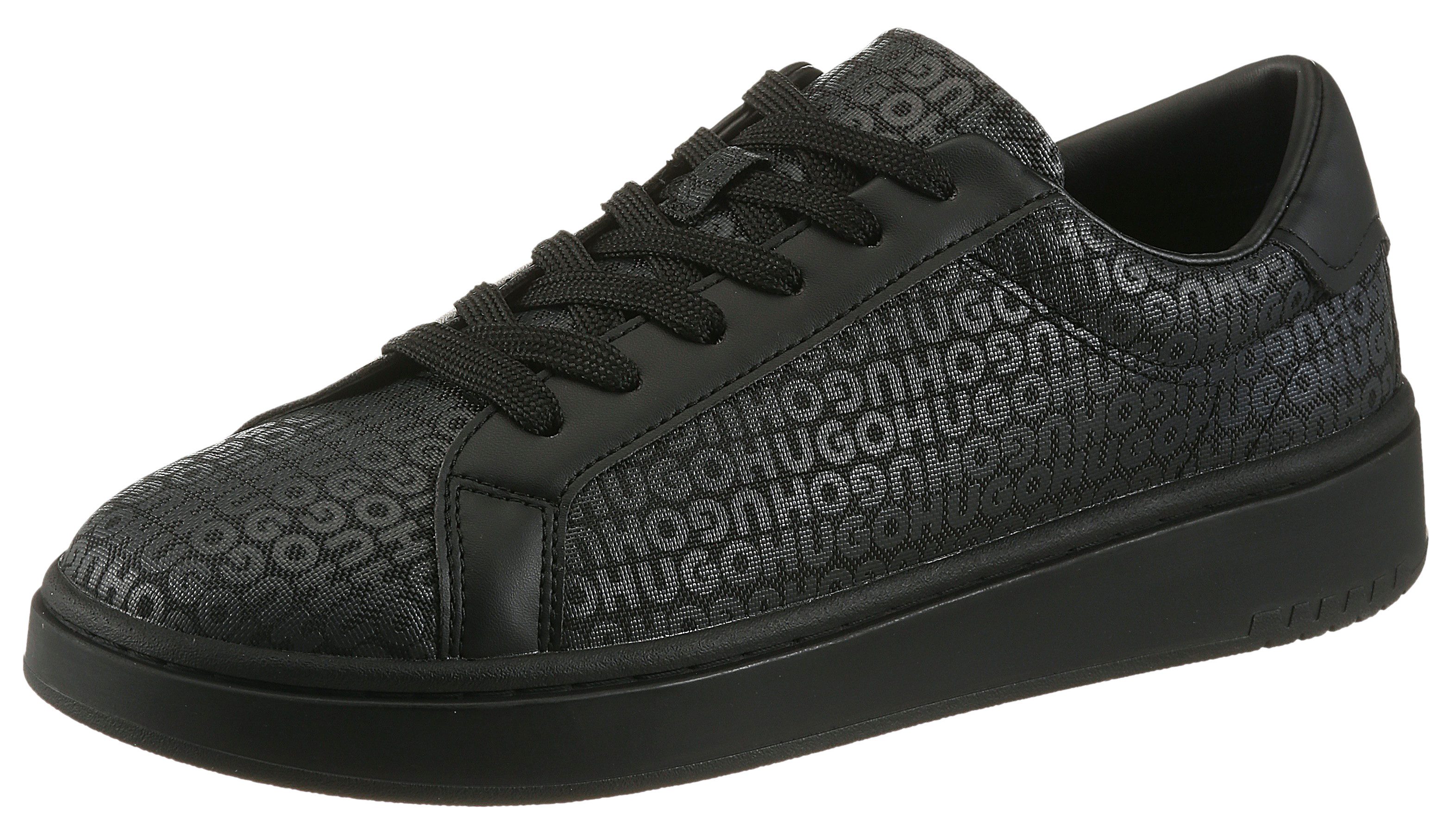HUGO Neston_tenn Sneaker Schnürer, Halbschuh, Freizeitschuh in Skater Form