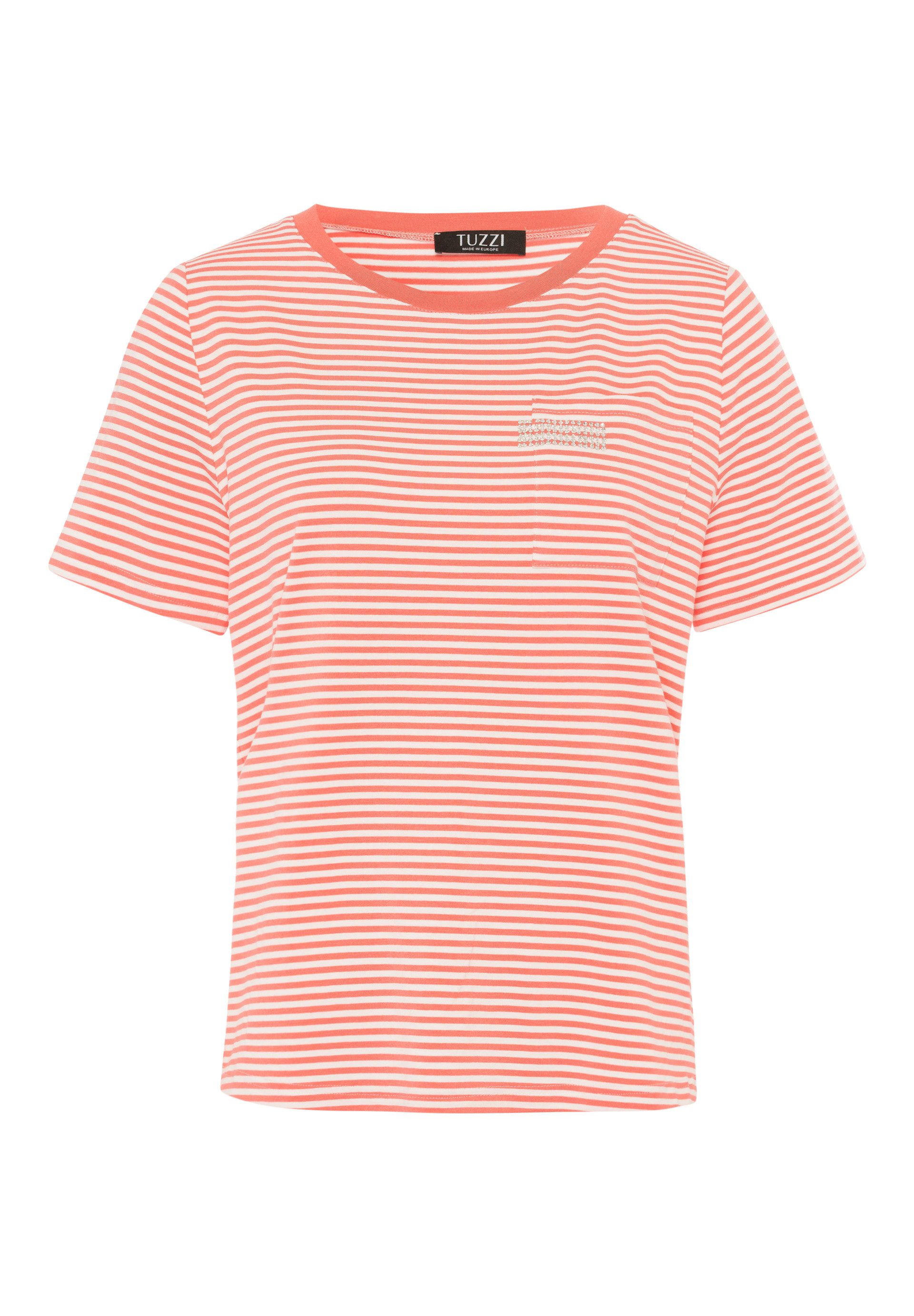 TUZZI Kurzarmshirt mit dekorativen Details günstig online kaufen