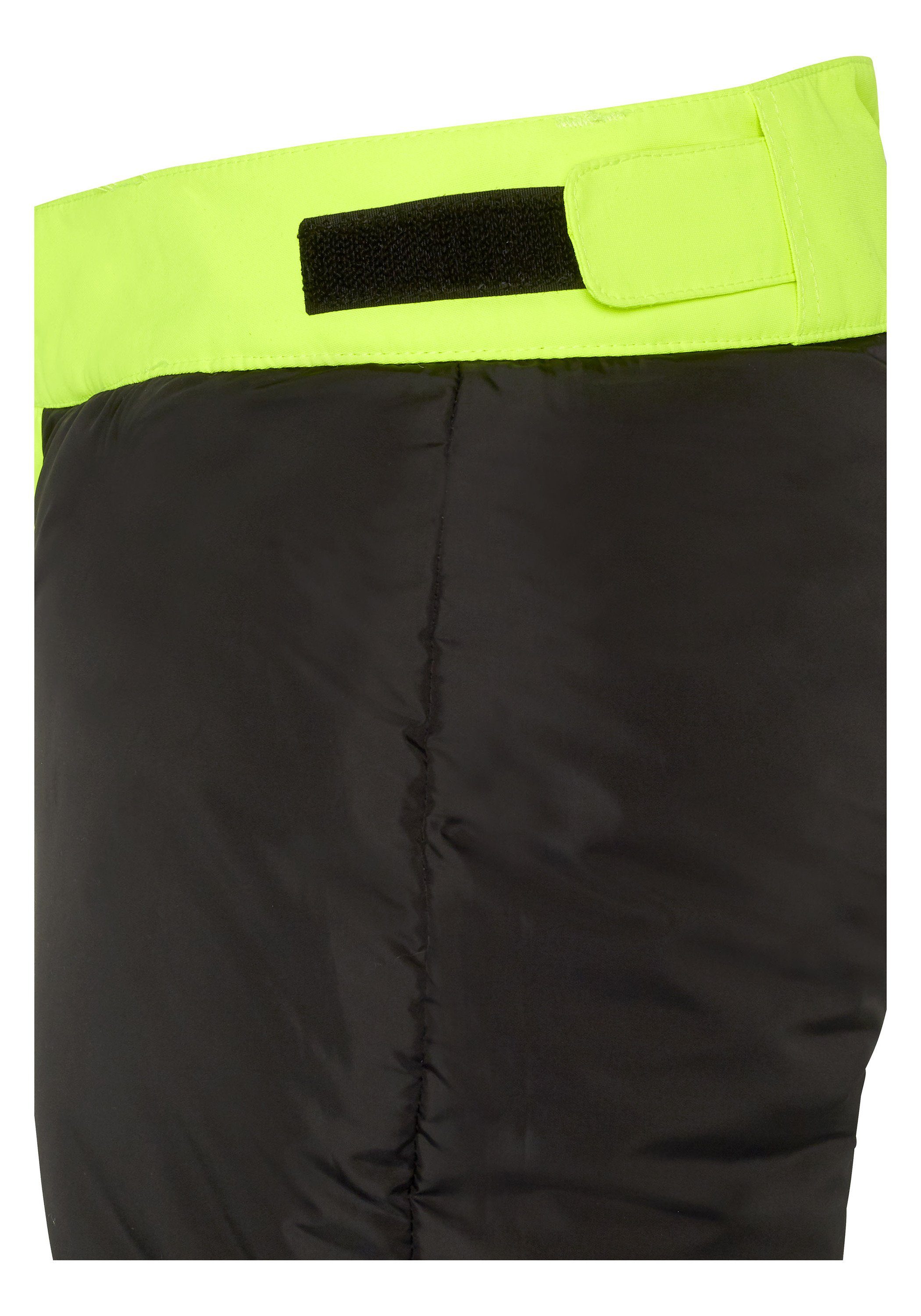 PlusMinus am Chiemsee Bein Sporthose mit Print Skihose 1 gelb