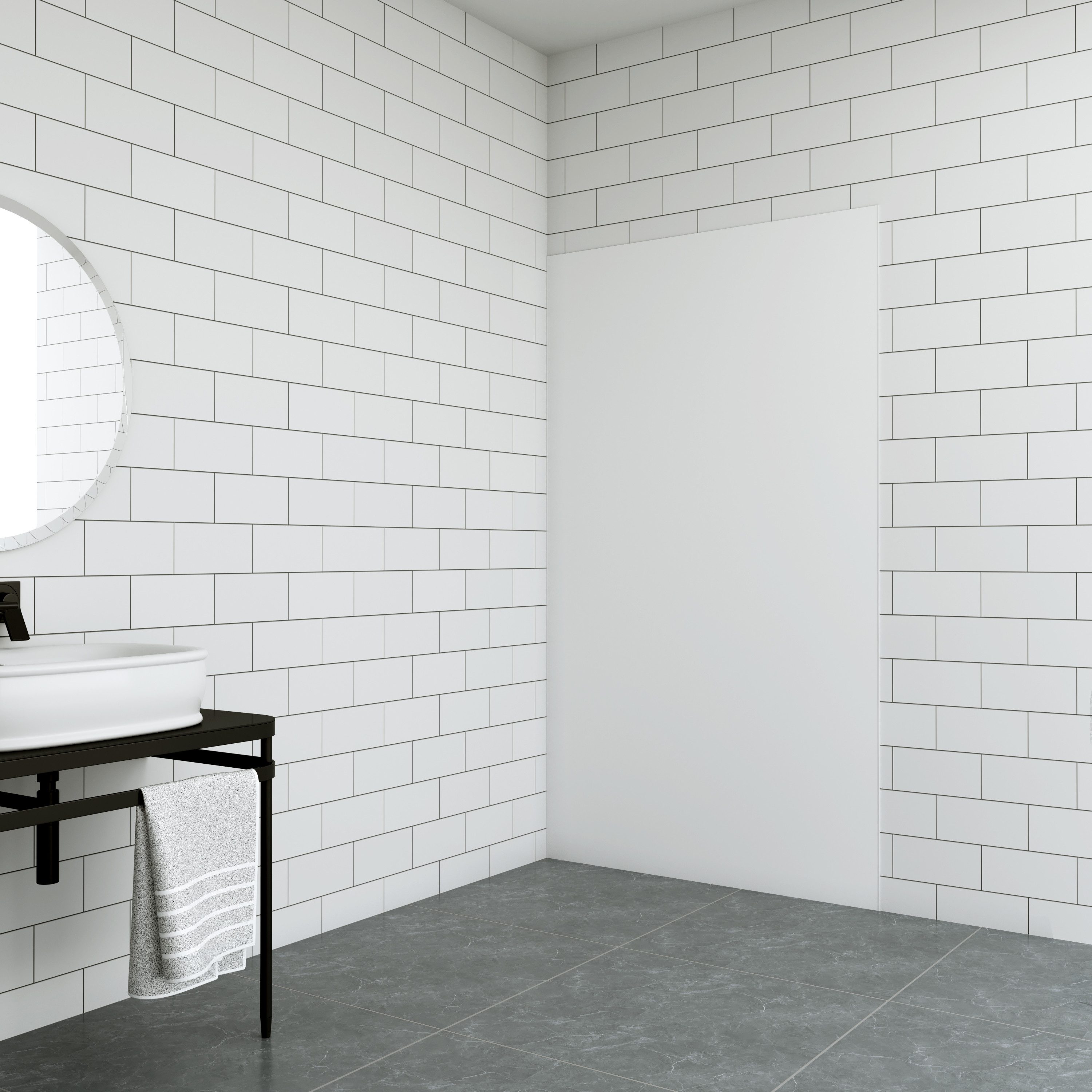 AICA Duschwand Duschrückwand PE-Aluminium Duschrückwände Verbundplatten Dus günstig online kaufen