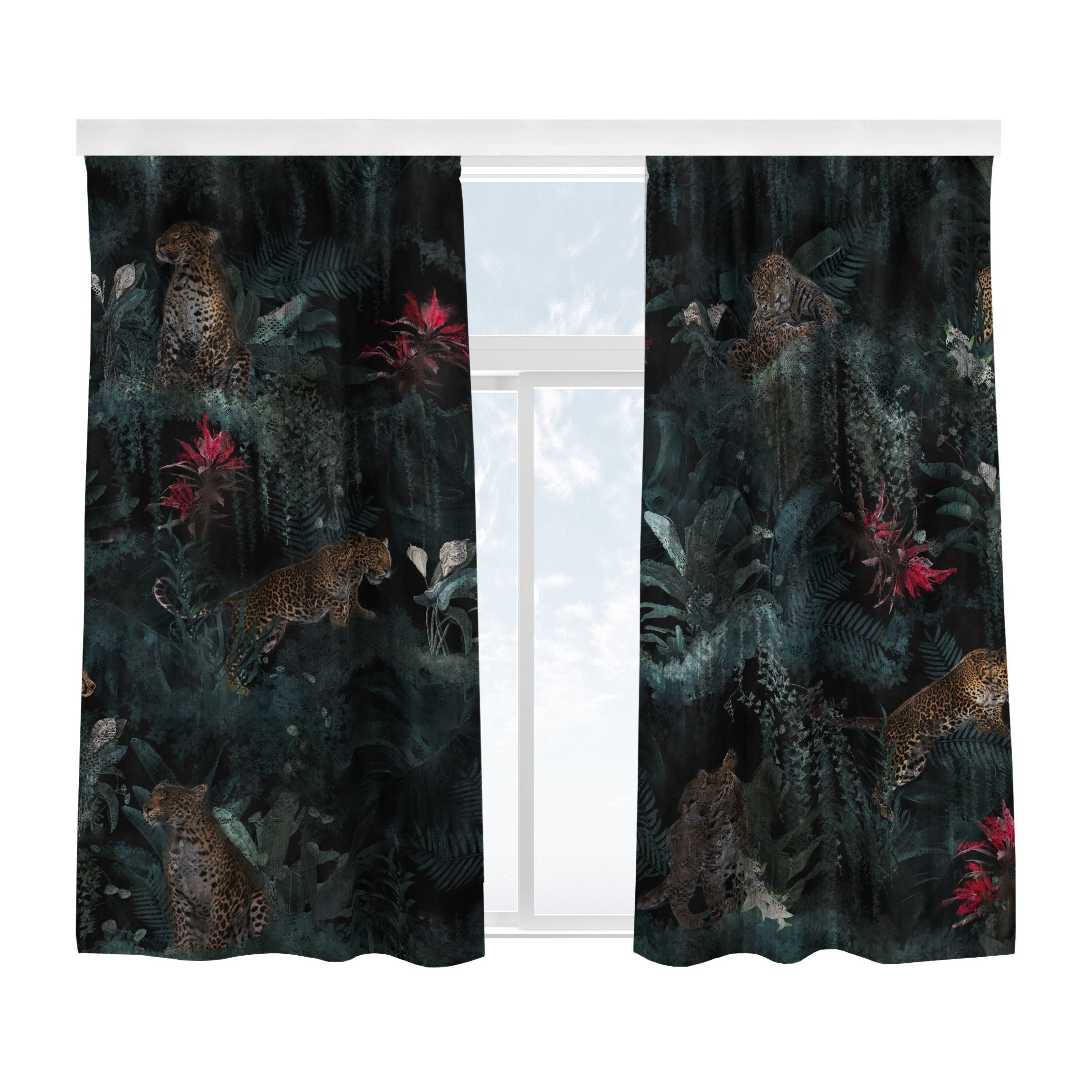 Bilderdepot24 Vorhang Gardine Natur Tropisch Tropischer günstig online kaufen