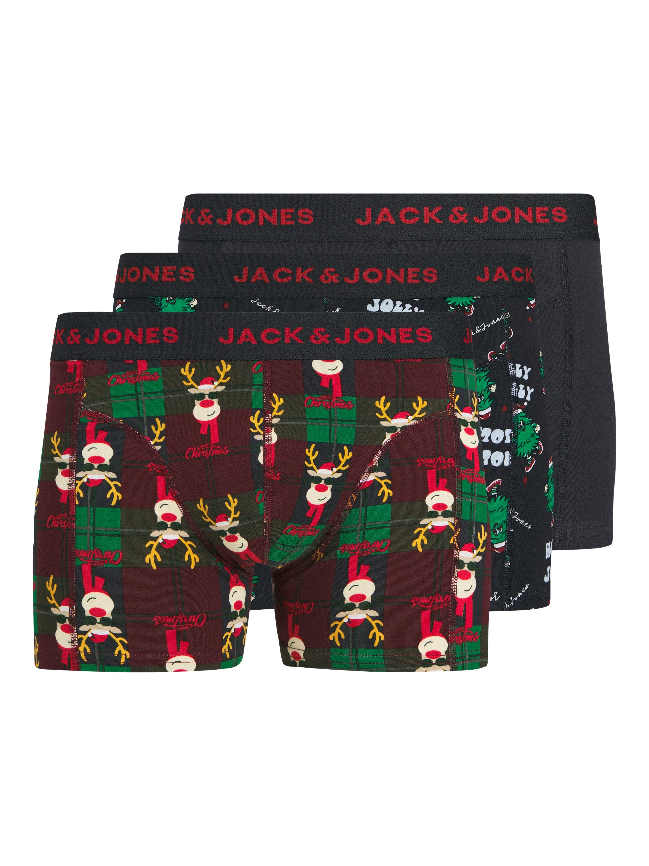 Jack & Jones PlusSize Trunk JACRUDOLPH TRUNKS 3 PACK PLS (Packung, 3-St)
