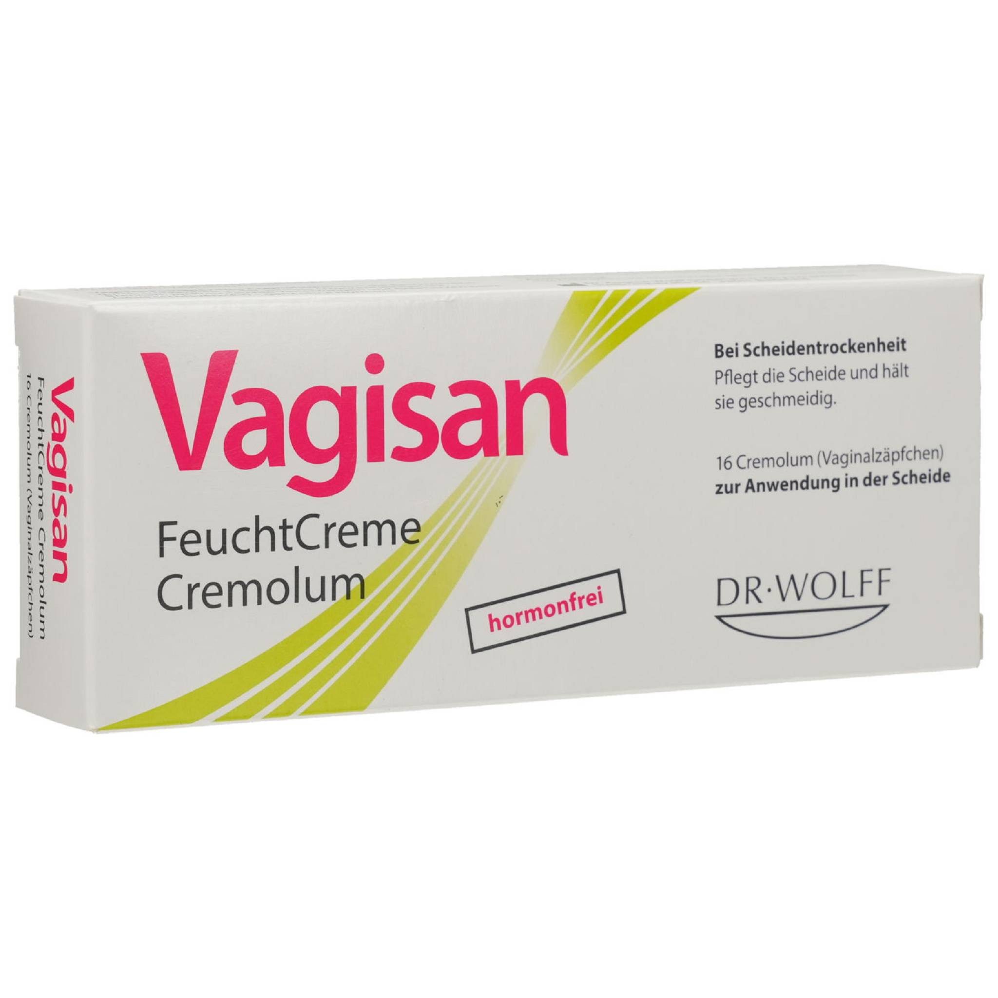 Vagisan Intimpflege FeuchtCreme Cremolum 16St PZN 10339834