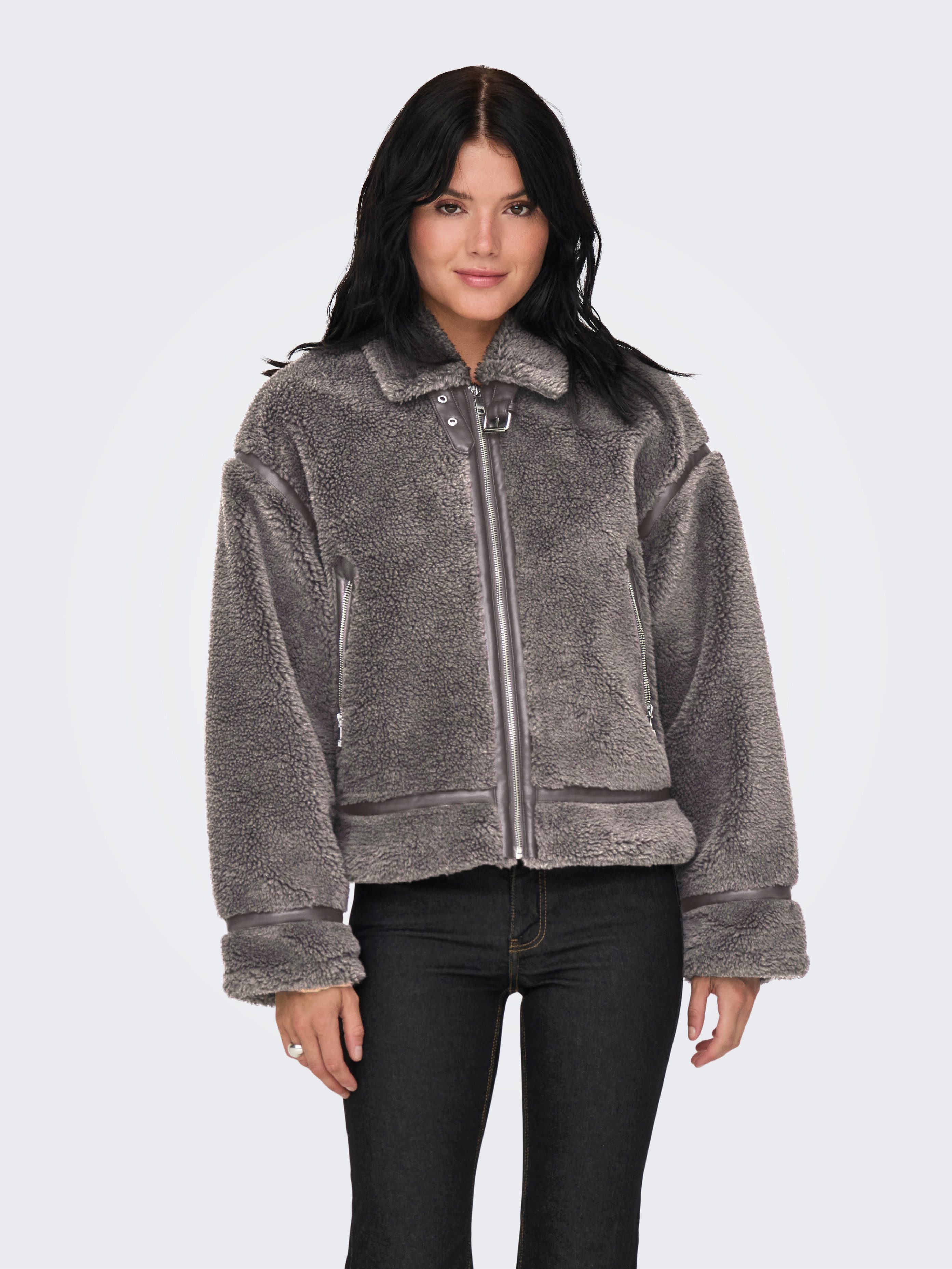 ONLY Plüschjacke ONLMICHELLE TEDDY JACKET OTW günstig online kaufen