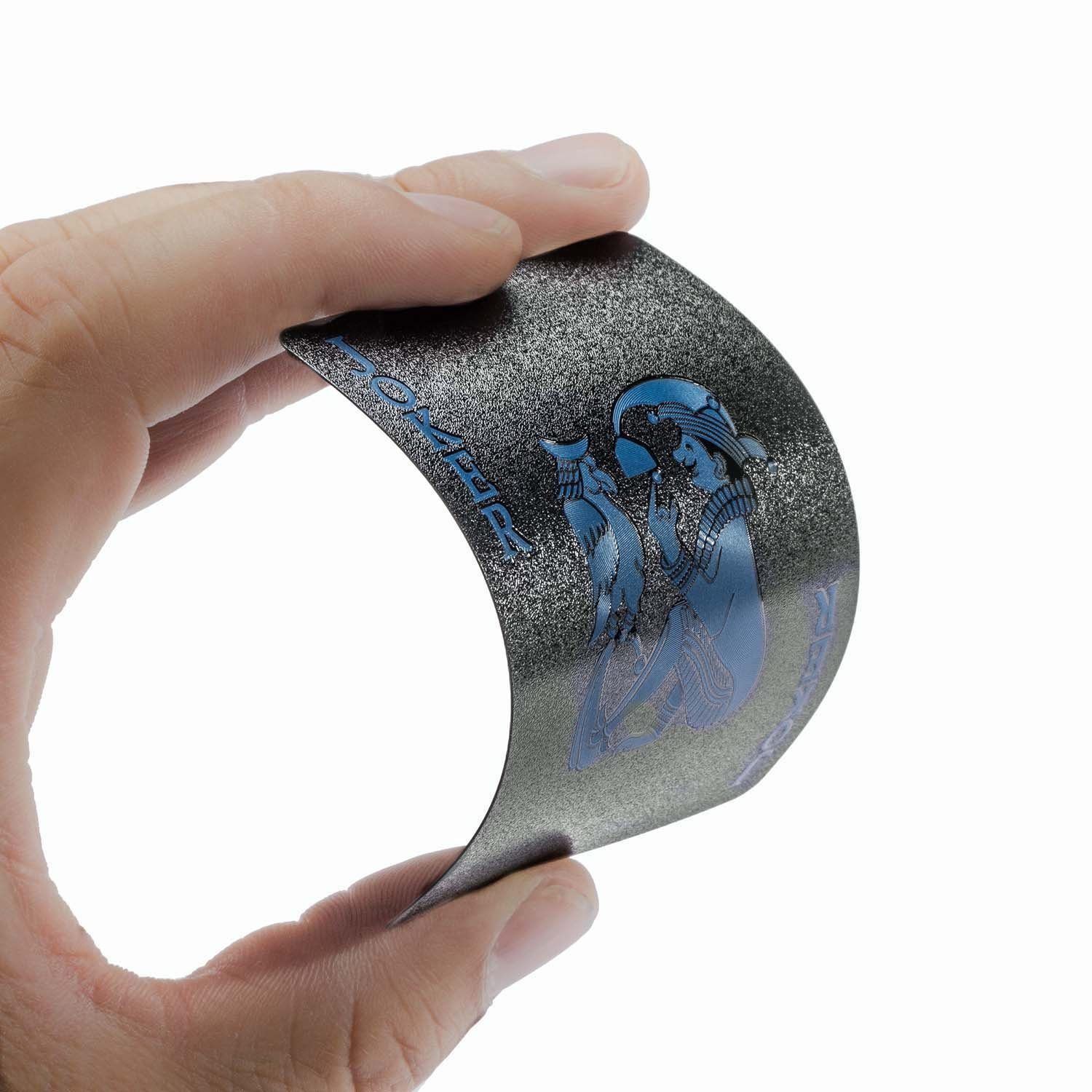 Goods+Gadgets Spiel Spiel-Karten aus PVC Kunststoff, Pokerkarten, Poker-Deck