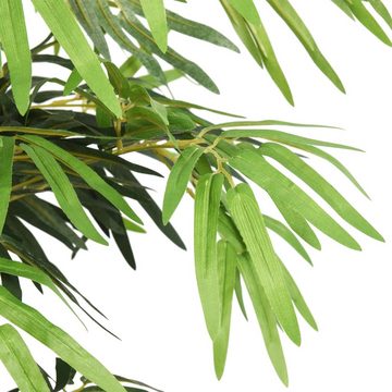 Kunstrasen Bambusbaum Künstlich 500 Blätter 80 cm Grün, vidaXL, Höhe: 80 mm