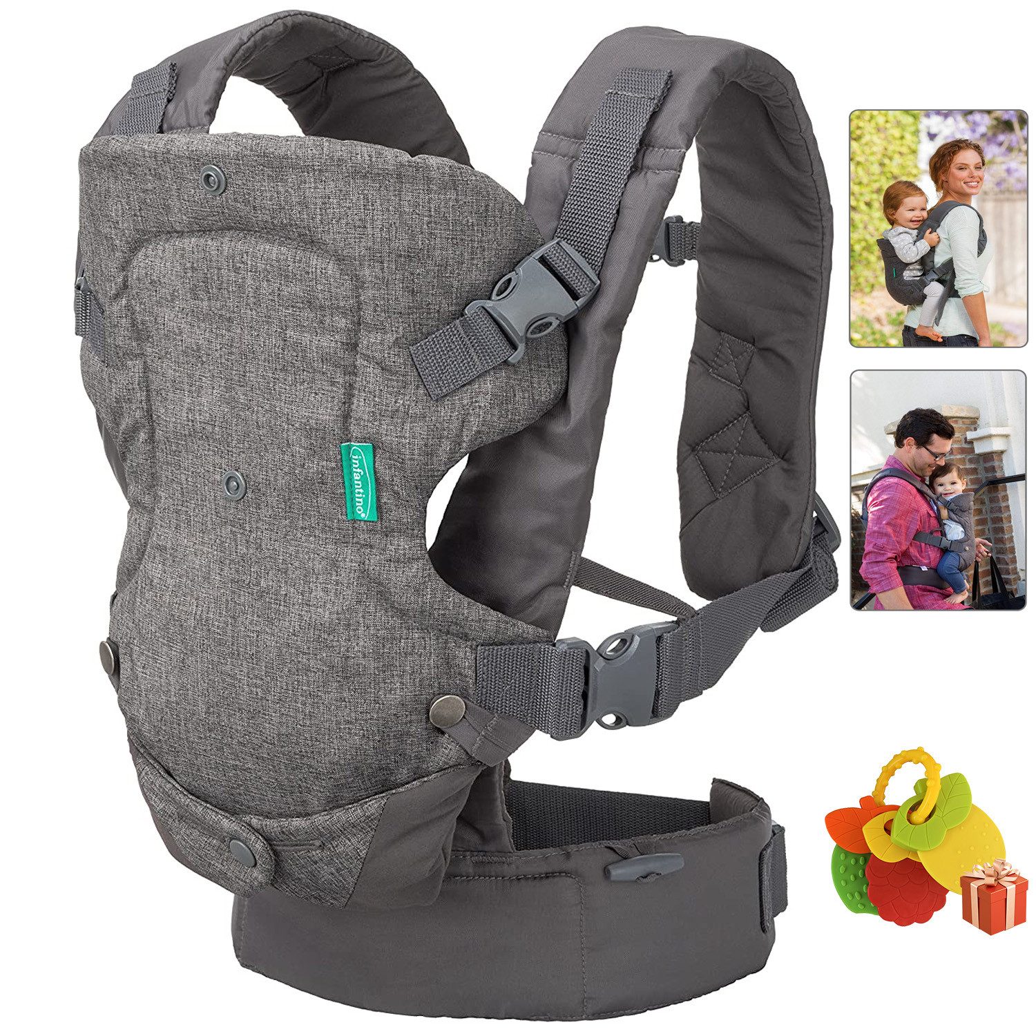 Babytrage Babytrage für Neugeborene und Kleinkinder Ergonomische 4-in-1