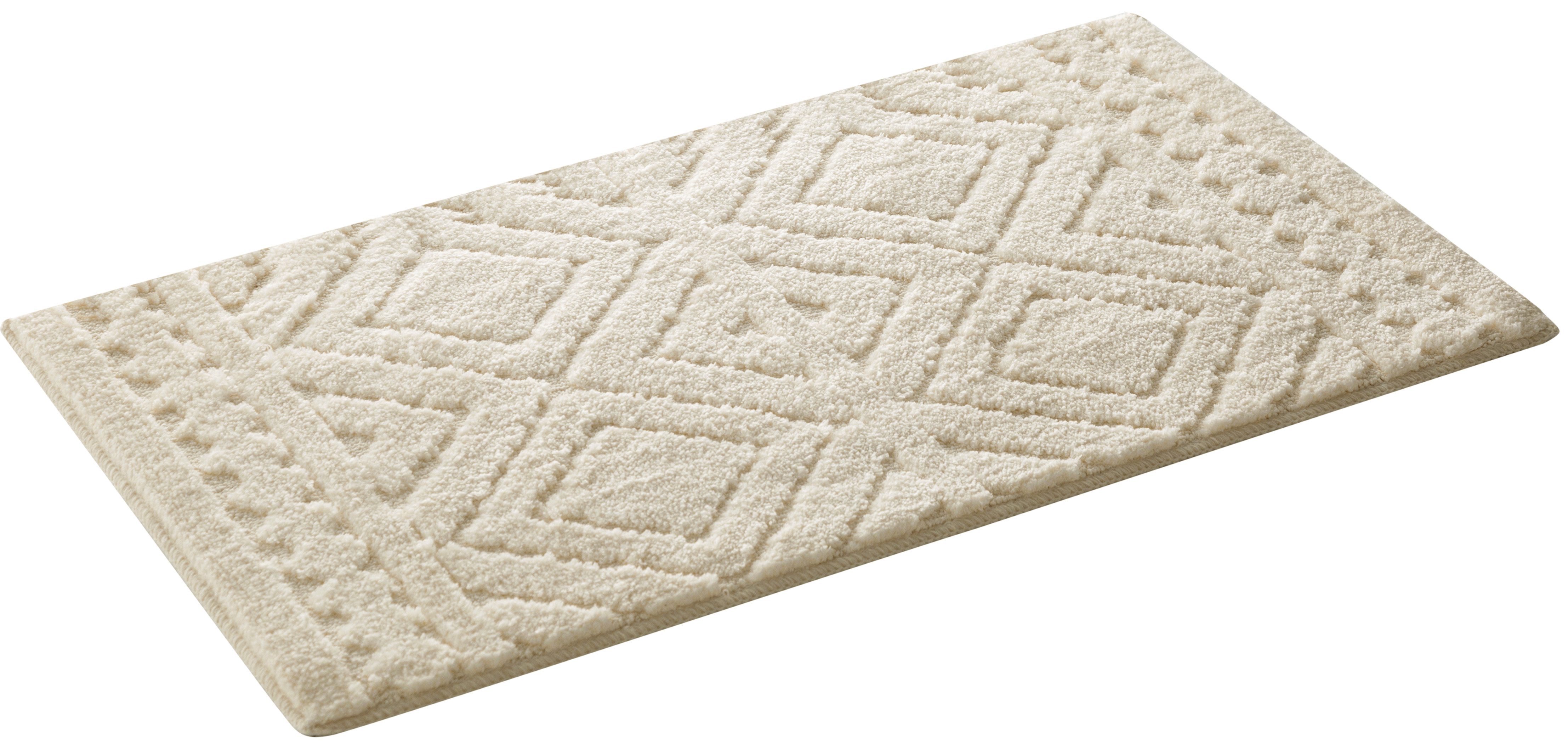 my home Badematte Louvres, Badvorleger, Badezimmer günstig online kaufen