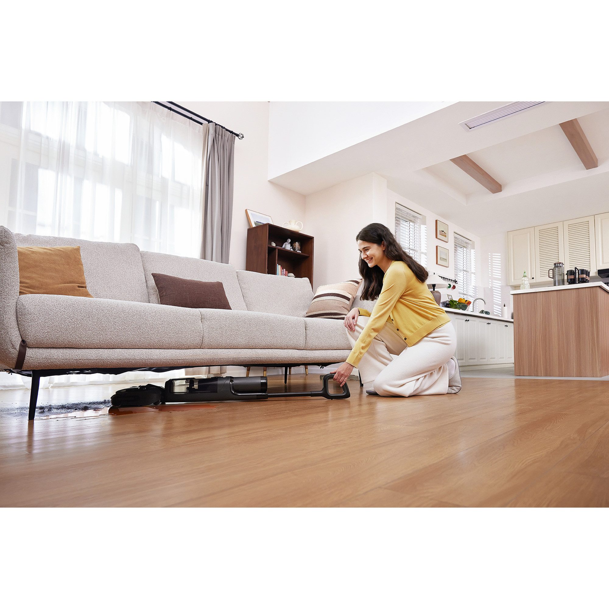 Tineco Bodenstaubsauger Tineco Floor One S6 Stretch Extreme, 220 W, Beutellos