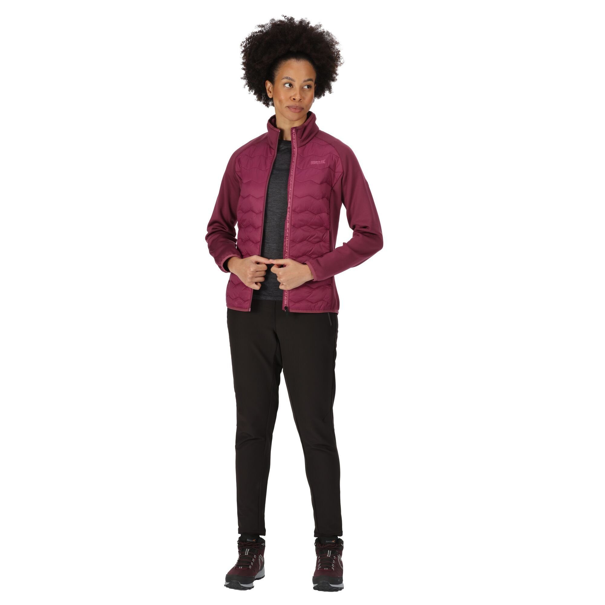 für Regatta AmaranthHaze Hybrid Clumber Funktionsjacke wasserabweisend III Damen,