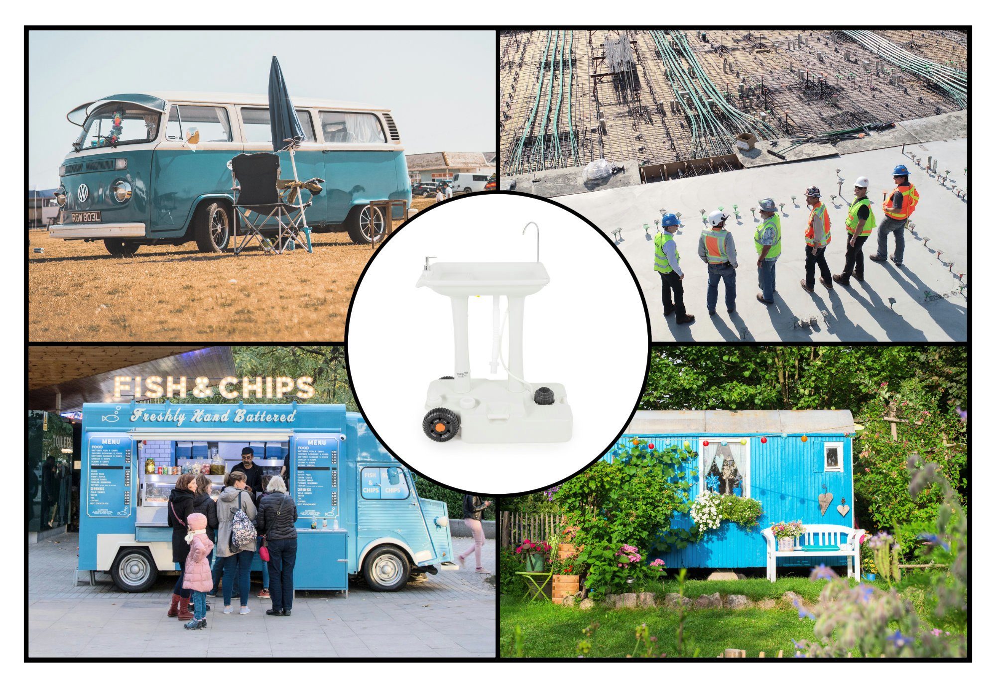 Stagecaptain Waschbecken PSW-30 Portables Festival Camping-Waschbecken günstig online kaufen