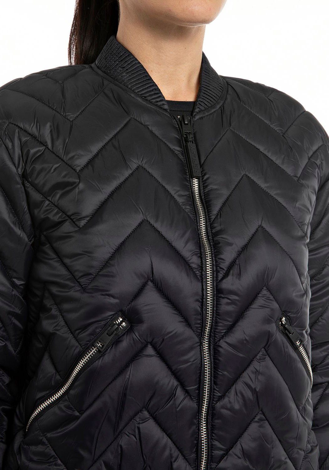 black Steppjacke Replay