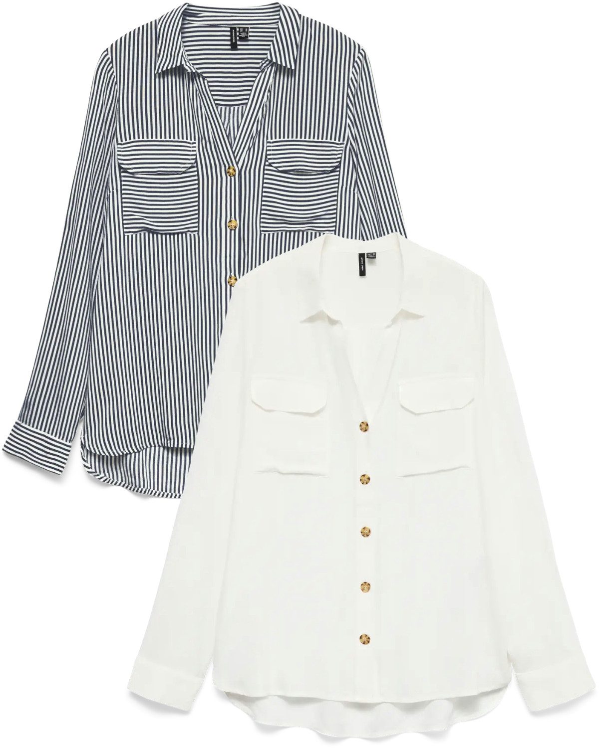 Vero Moda Shirtbluse leichte Viskose Bluse günstig online kaufen