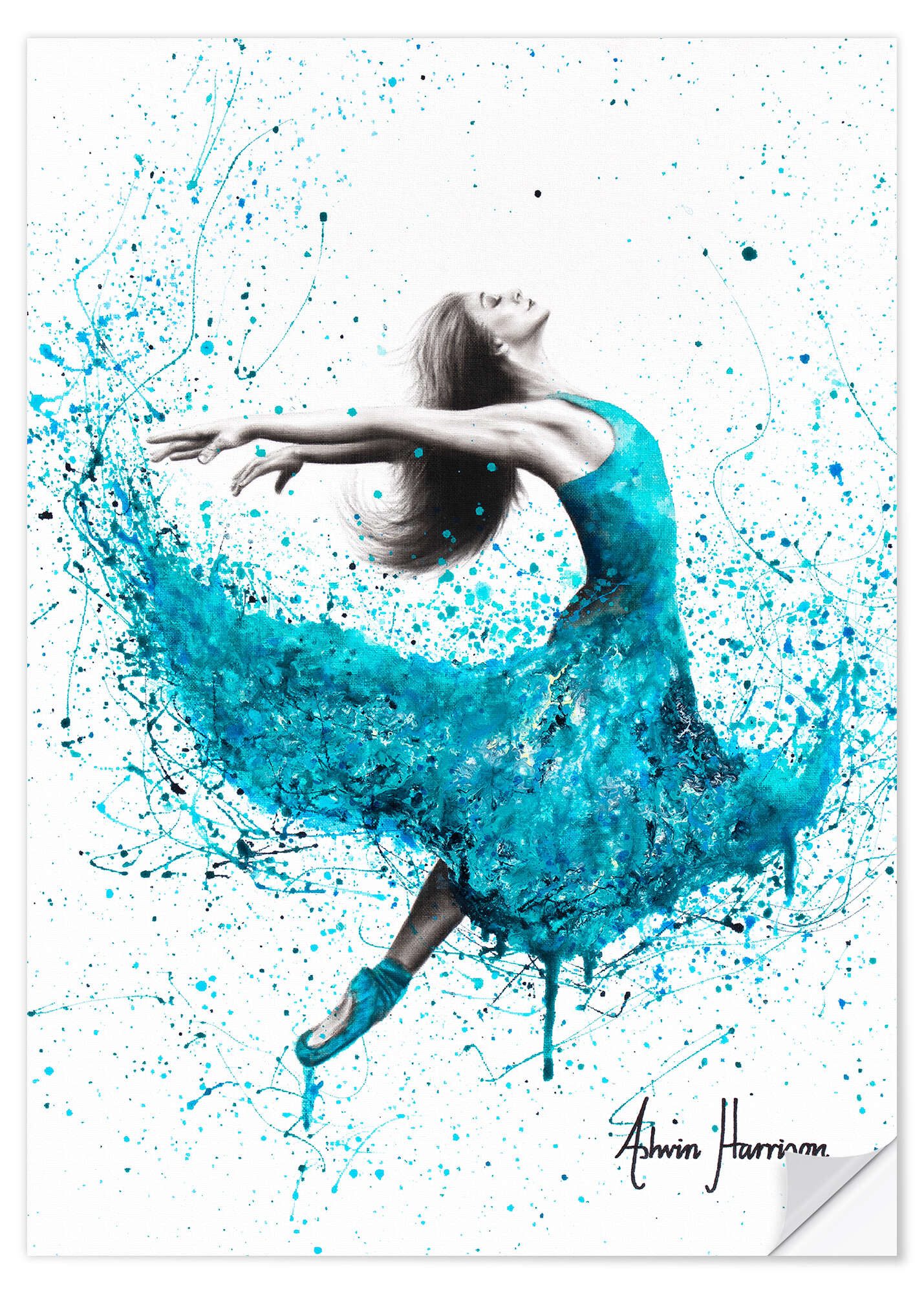 Wandfolie Ashvin Harrison
