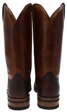 Sendra Boots 17697T RETRO Herren Westernreitstiefel Braun Cowboystiefel Rahmengenäht (GOODYEAR WELTED)