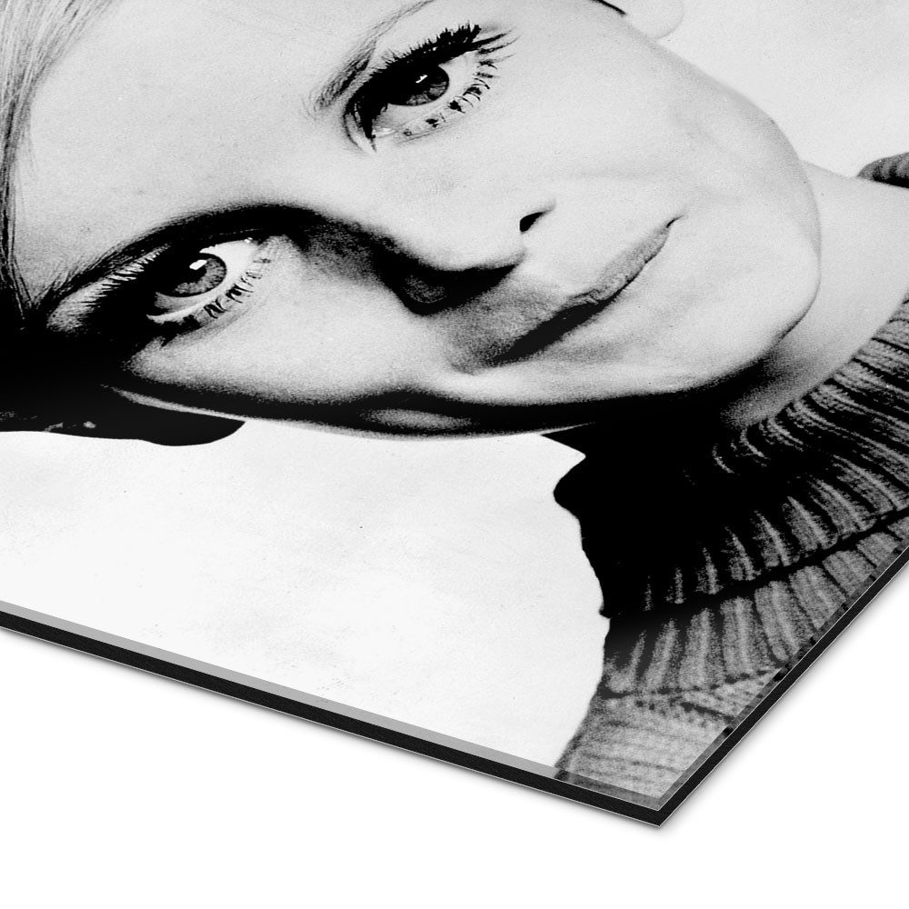 Posterlounge Wandbild Kesse Twiggy, Celebrity Collection, erhältlich als Poster, Leinwandbild, Wandsticker oder Acrylglasbild