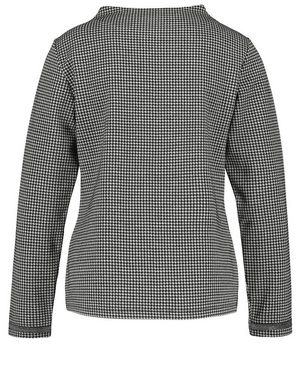 Taifun Langarmshirt Shirt mit Karomuster (1-tlg)