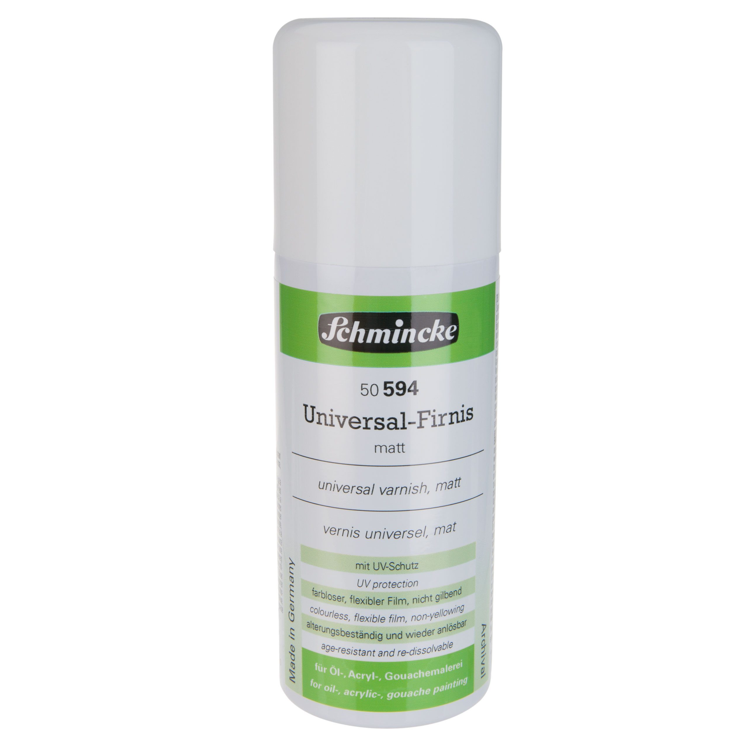 Schmincke Acrylfarbe Universal-Firnis matt - 150ml AEROSPRAY Acryl Hilfsmittel 50 594 052
