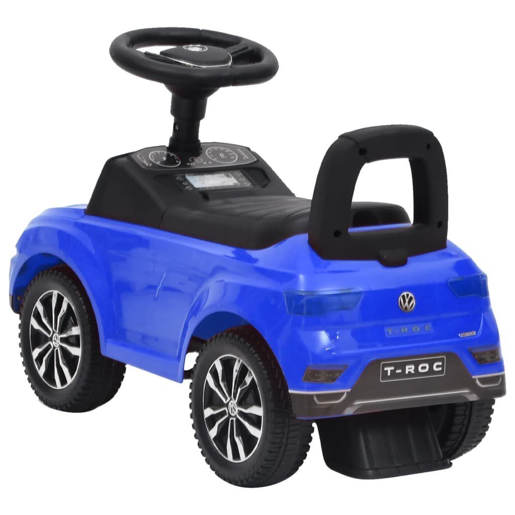 vidaXL Tretfahrzeug Rutschauto Volkswagen Blau T-Roc