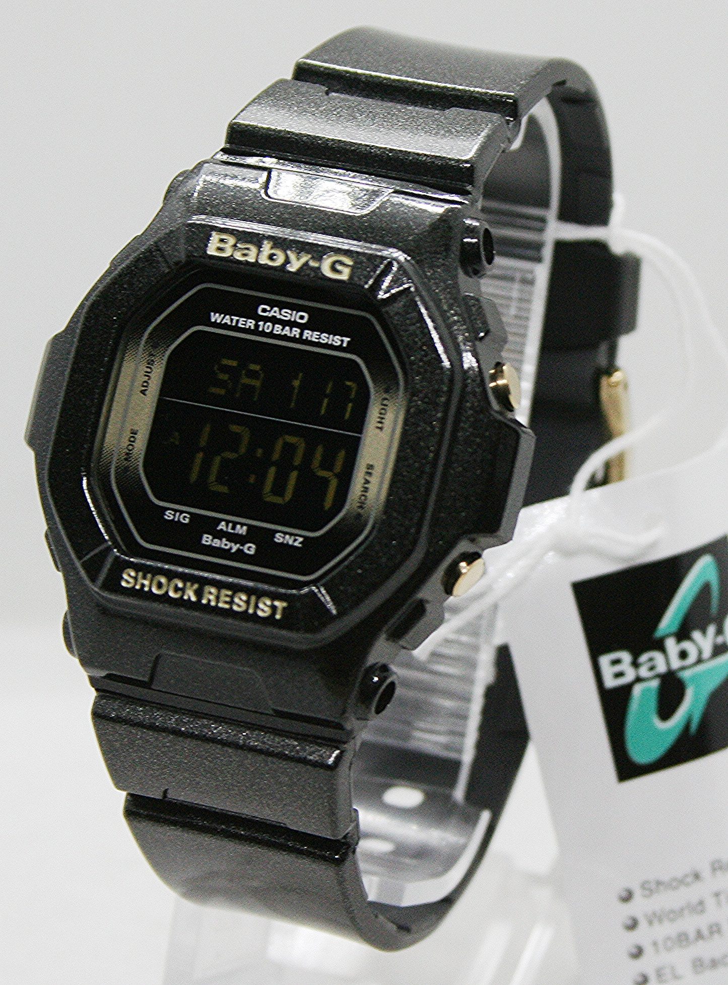 CASIO BABY-G Digitaluhr Casio Baby G BG-5605SA-1ER Black, (1-tlg)