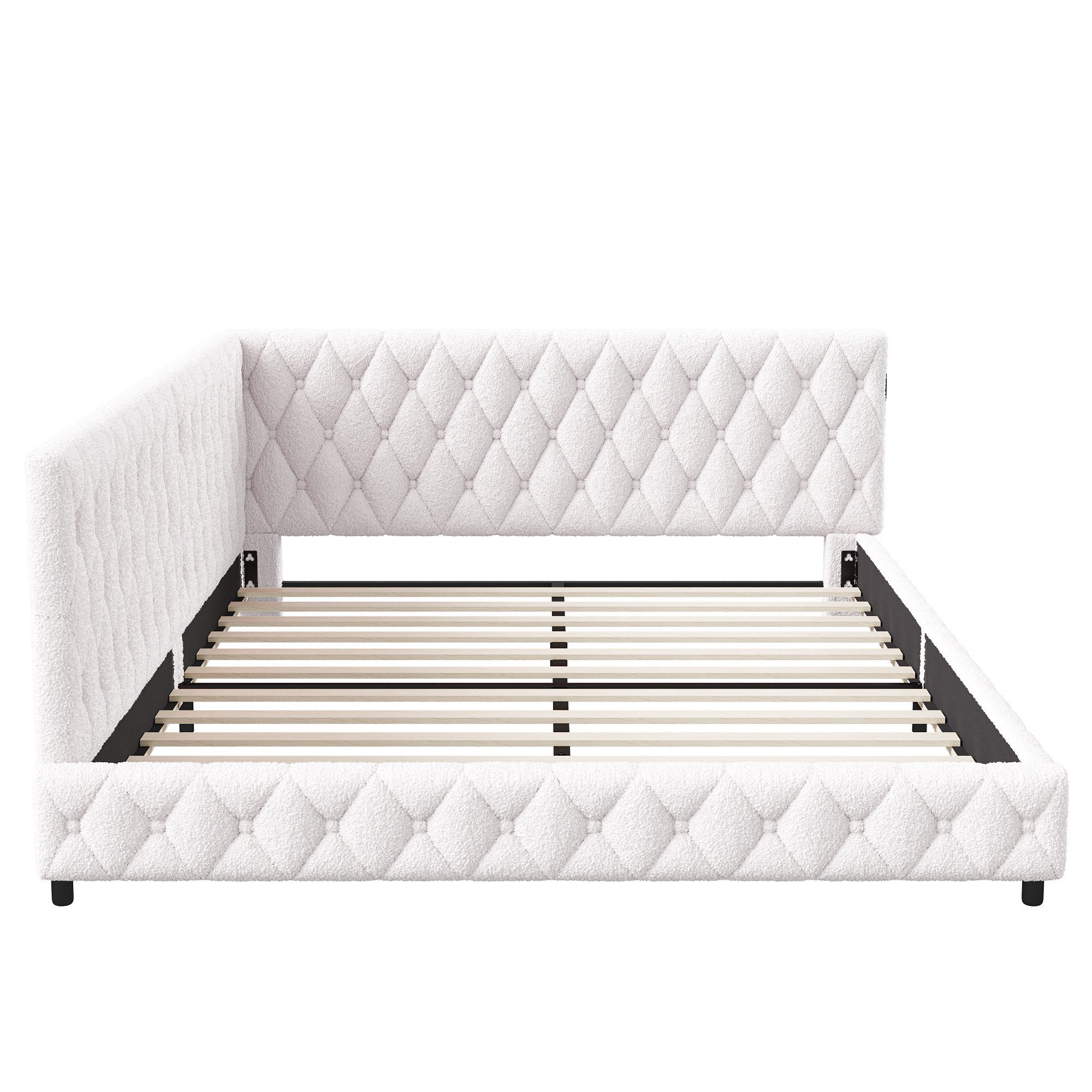 Gdood Polsterbett Doppelbett Daybett Tagesbett (1 tlg. Mit USB & TYPE-C, Hy günstig online kaufen